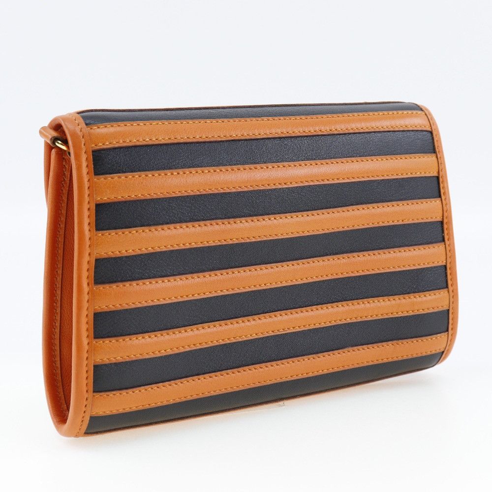 Hermes Hermes Hermes Shoulder Bag Leather Shoulder Bag Leather Shoulder Bag Stamp V (1992) DUTY FREE for USA Size ONE SIZE - 3 Thumbnail