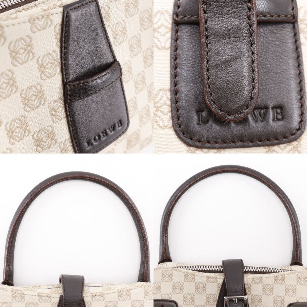 Loewe Loewe Loewe Senda Anagram Canvas 2way bag Canvas Tote Bag DUTY FREE for USA Size ONE SIZE - 10 Thumbnail