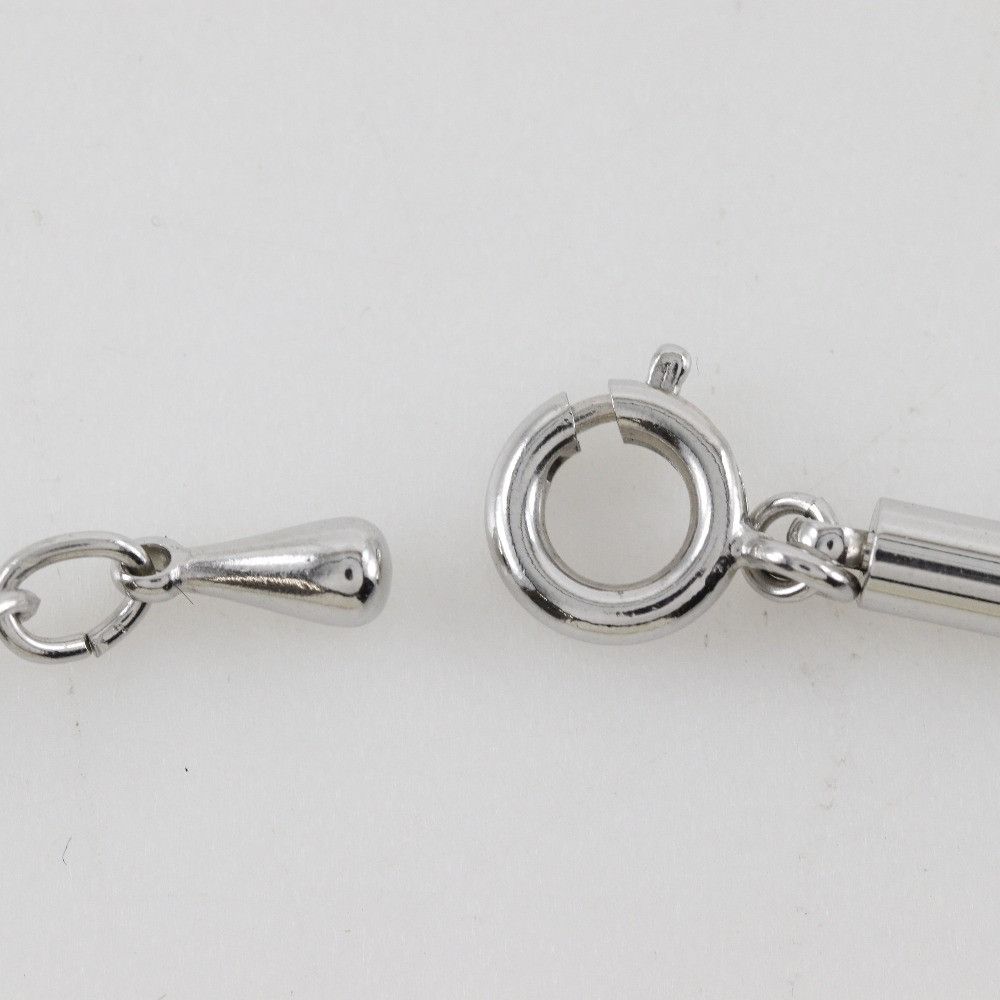 Other Other 2WAY Flower Pearl Silver Necklace Metal Necklace DUTY FREE for USA Size ONE SIZE - 6 Thumbnail