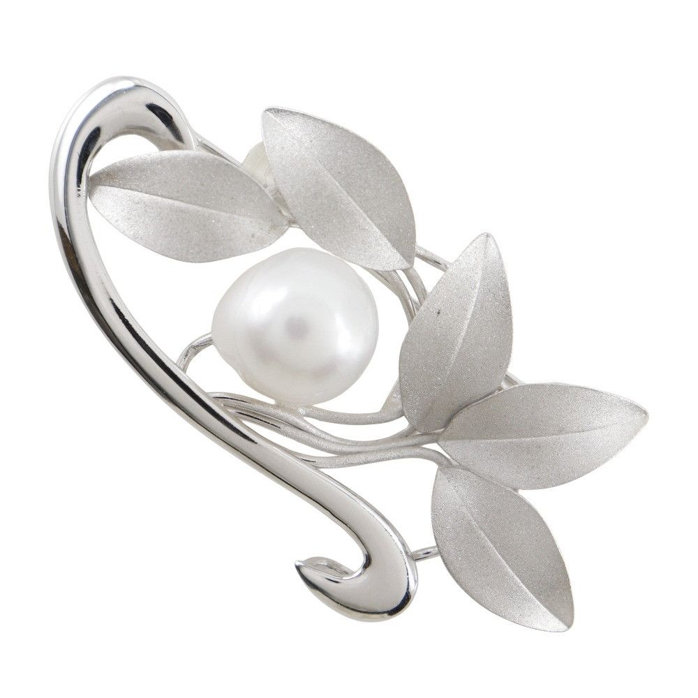 Other Other 2WAY Flower Pearl Silver Necklace Metal Necklace DUTY FREE for USA Size ONE SIZE - 7 Thumbnail