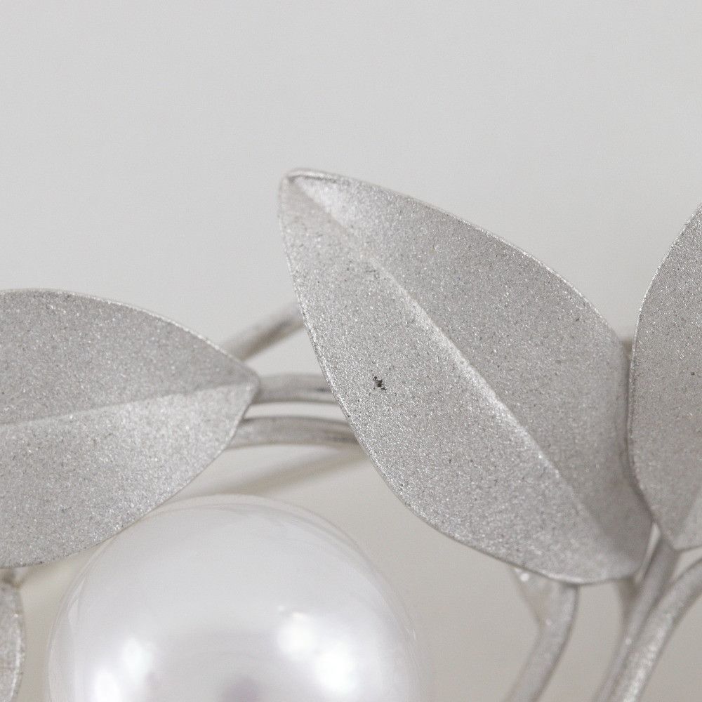 Other Other 2WAY Flower Pearl Silver Necklace Metal Necklace DUTY FREE for USA Size ONE SIZE - 11 Thumbnail