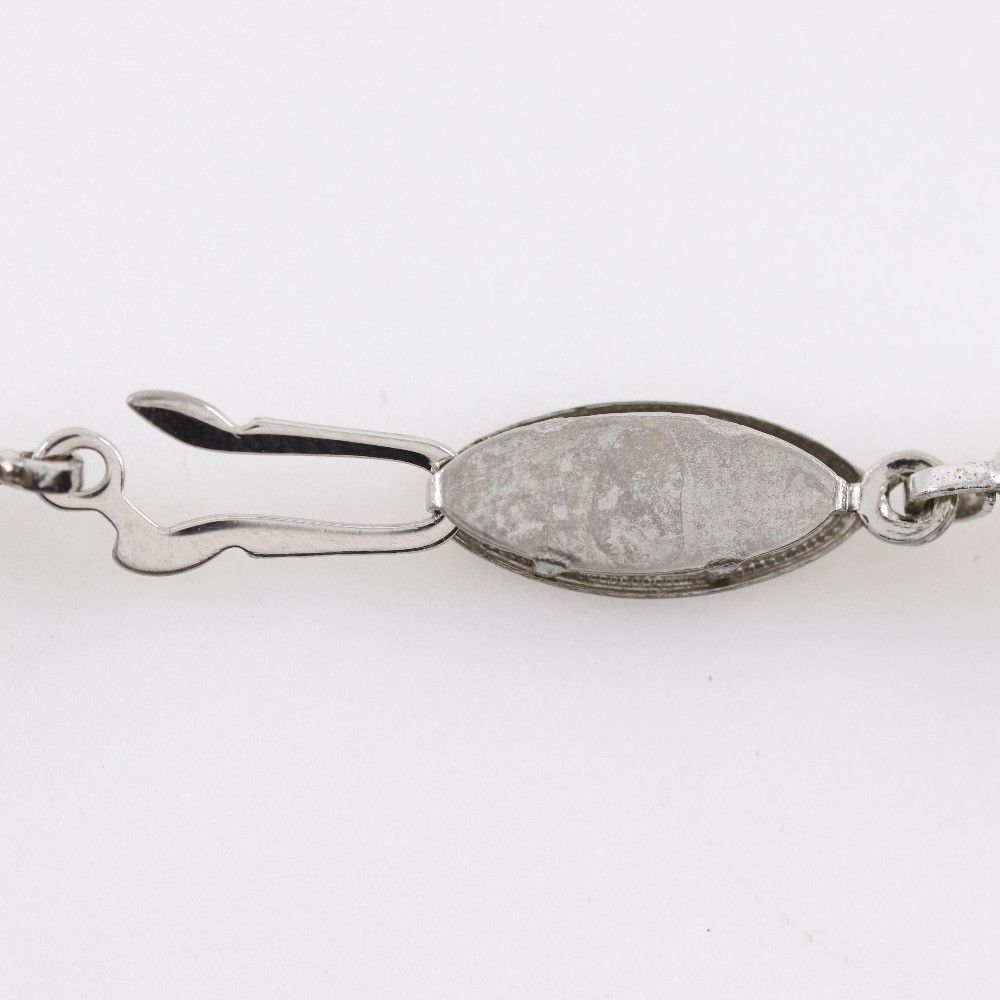 Other Other Pearl Silver Necklace Metal Necklace DUTY FREE for USA Size ONE SIZE - 5 Thumbnail