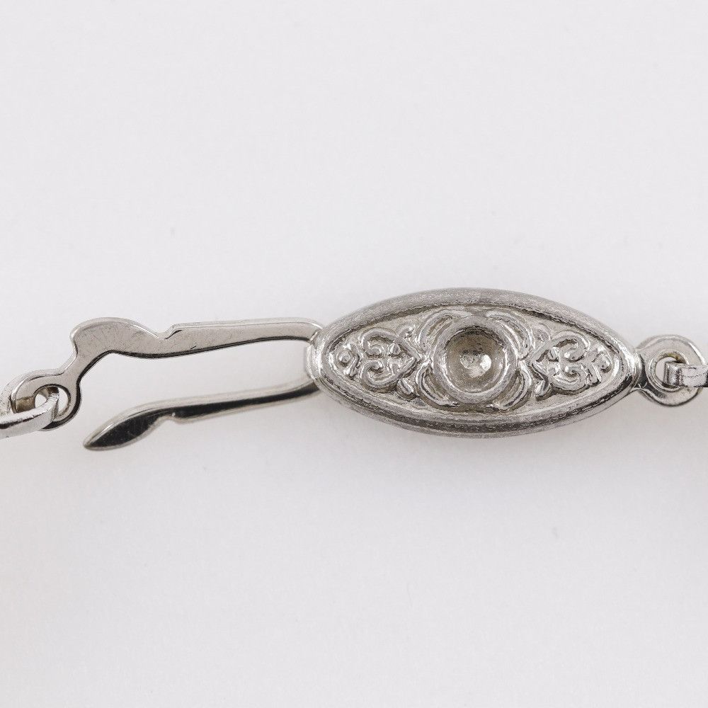 Other Other Pearl Silver Necklace Metal Necklace DUTY FREE for USA Size ONE SIZE - 6 Thumbnail