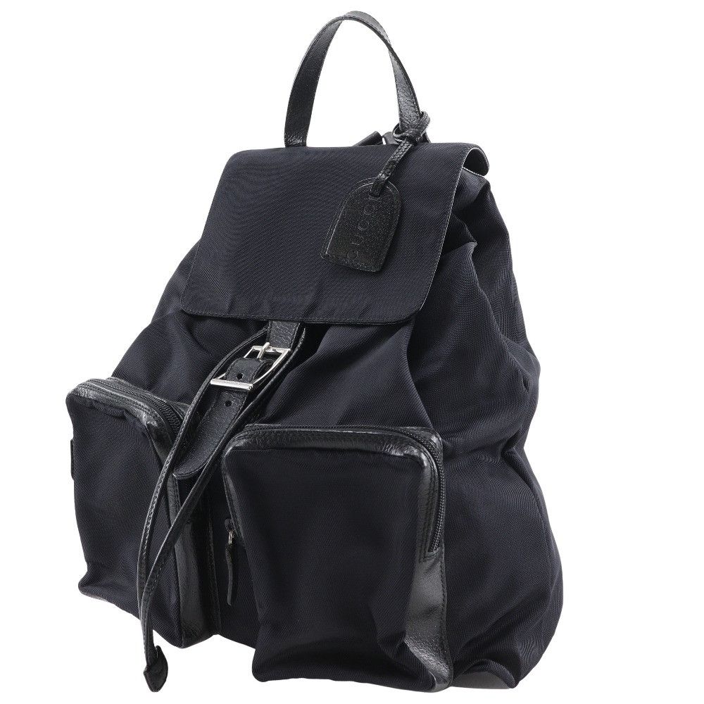 Gucci Gucci Gucci 019.2058.0173.5 Nylon Canvas 2way bag Canvas Backpack 019.2058.0173.5 DUTY FREE for USA Size ONE SIZE - 2 Thumbnail