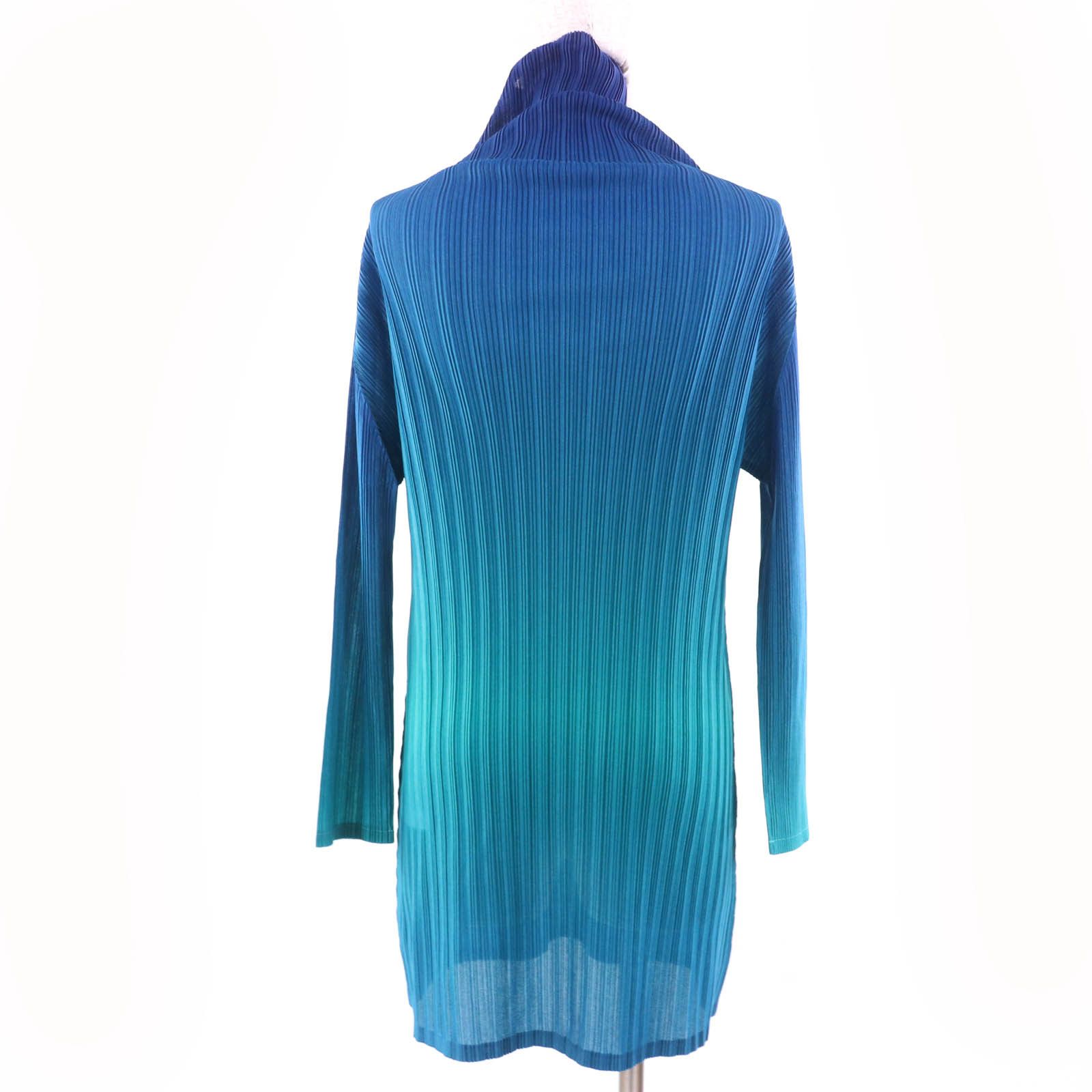 Issey Miyake Issey Miyake PLEATS PLEASE PLEATS PLEASE ONE PIECE Polyester Dress Others Tops PP53-FT384 DUTY FREE for USA Size ONE SIZE - 3 Thumbnail