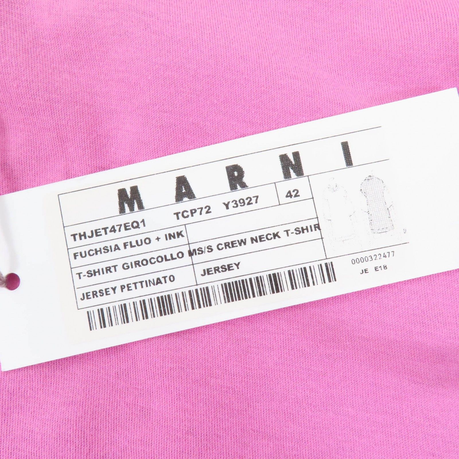 Marni Marni Marni Short Sleeve T-shirt Silk Blend T-shirt Cotton T-Shirts DUTY FREE for USA Size ONE SIZE - 9 Thumbnail
