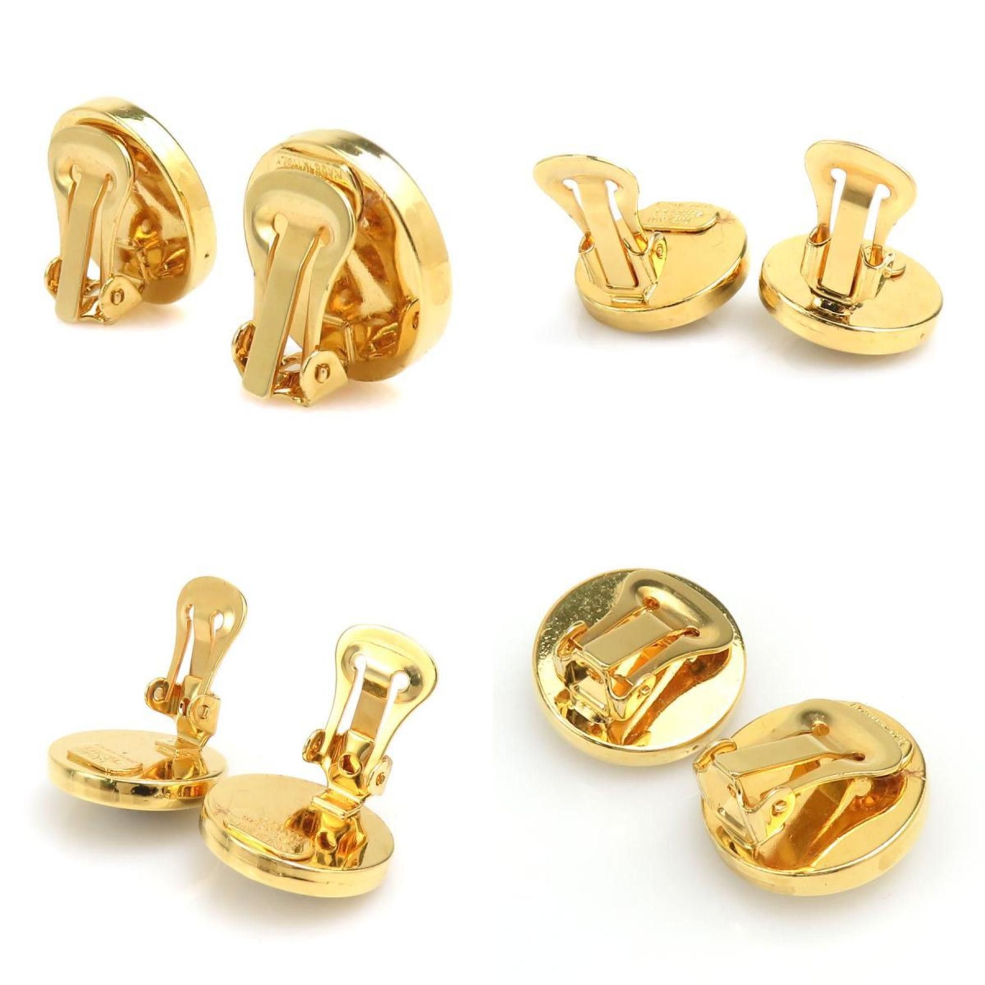 Versace Gianni Versace Medusa Earrings in Gold and Silver for Women (h31628a) Size ONE SIZE - 4 Thumbnail