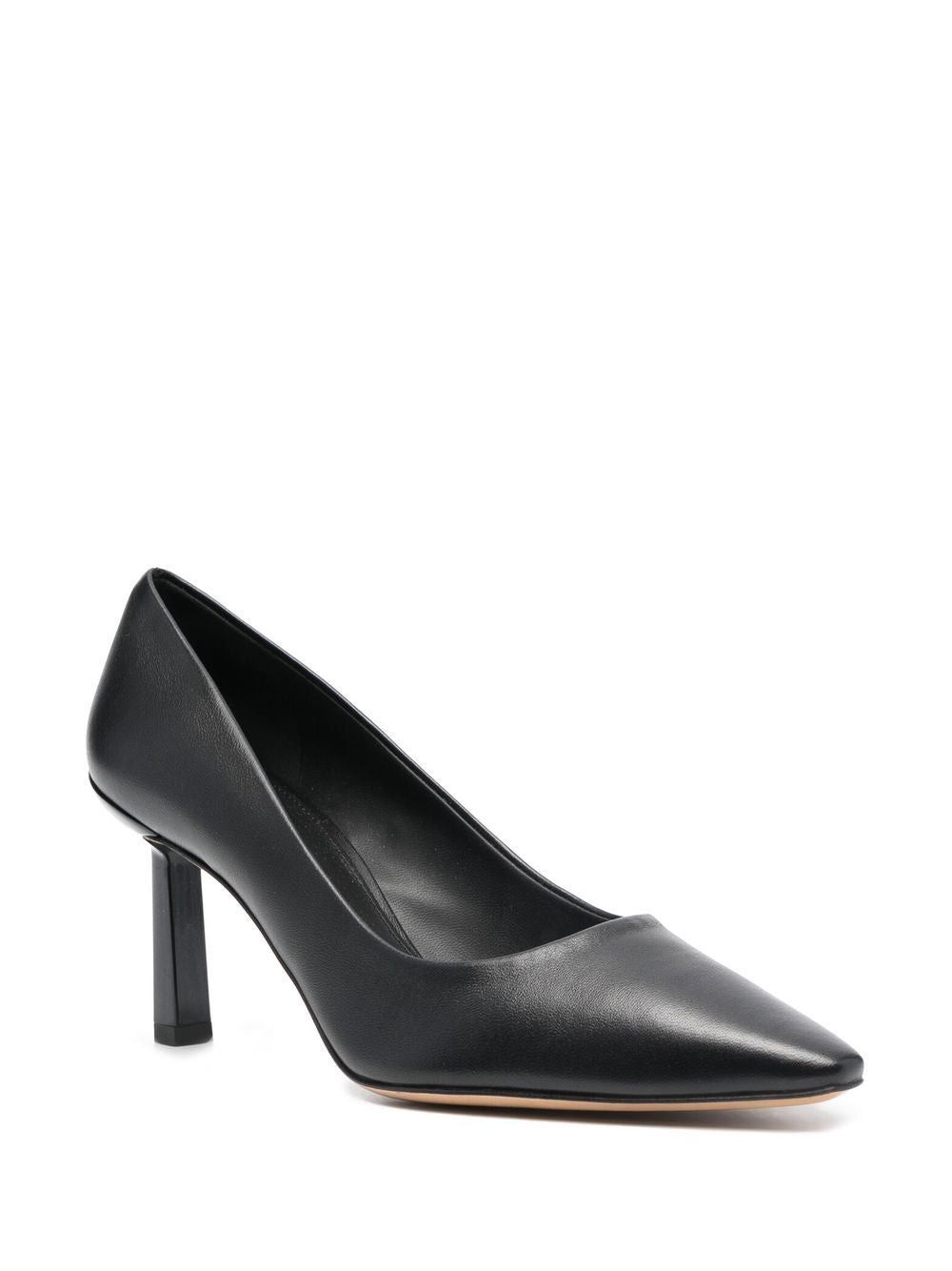 Salvatore Ferragamo Ferragamo Justina Leather Pumps SIZE 10.5 Size ONE SIZE - 2 Thumbnail