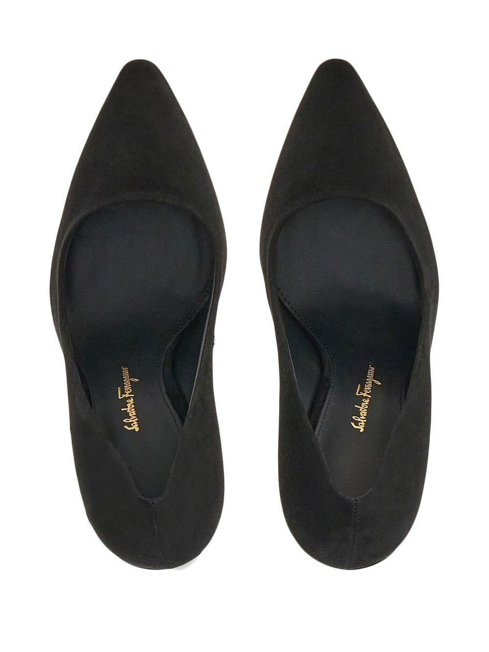 Salvatore Ferragamo Ferragamo Justina suede pumps SIZE 7 Size ONE SIZE - 4 Thumbnail