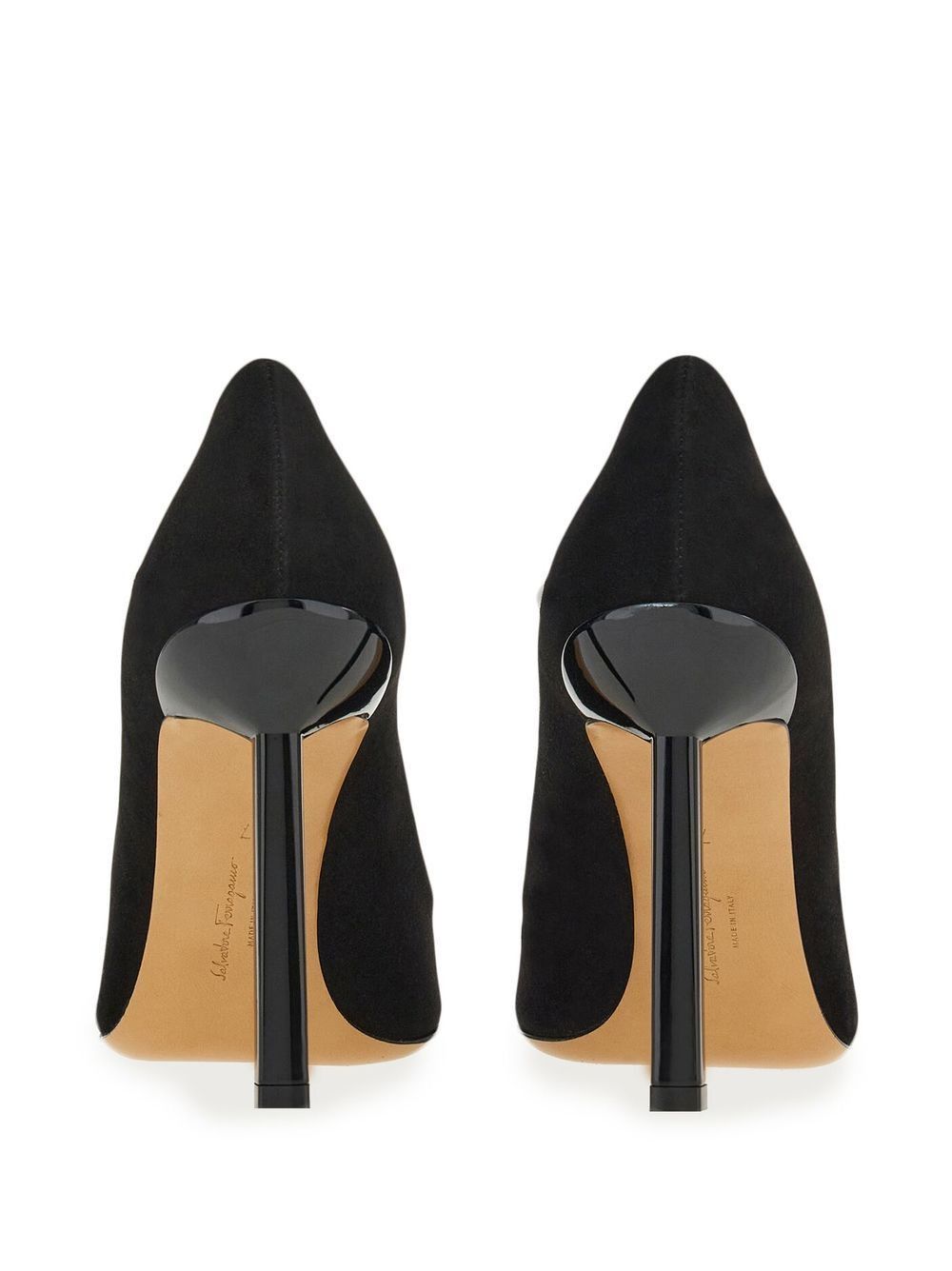 Salvatore Ferragamo Ferragamo Justina suede pumps SIZE 9.5 Size ONE SIZE - 3 Thumbnail