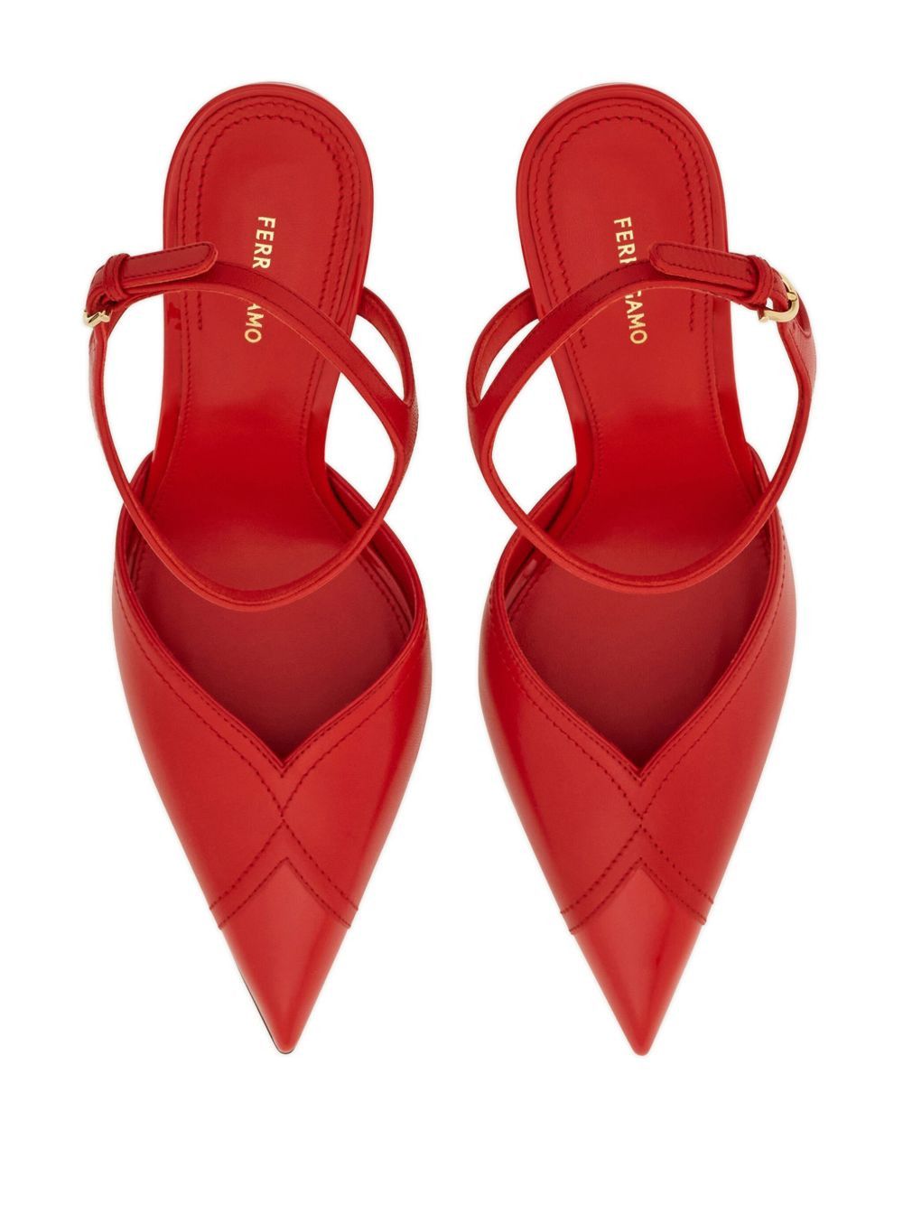 Salvatore Ferragamo Ferragamo contrasting inlays pumps SIZE 9.5 Size ONE SIZE - 3 Thumbnail