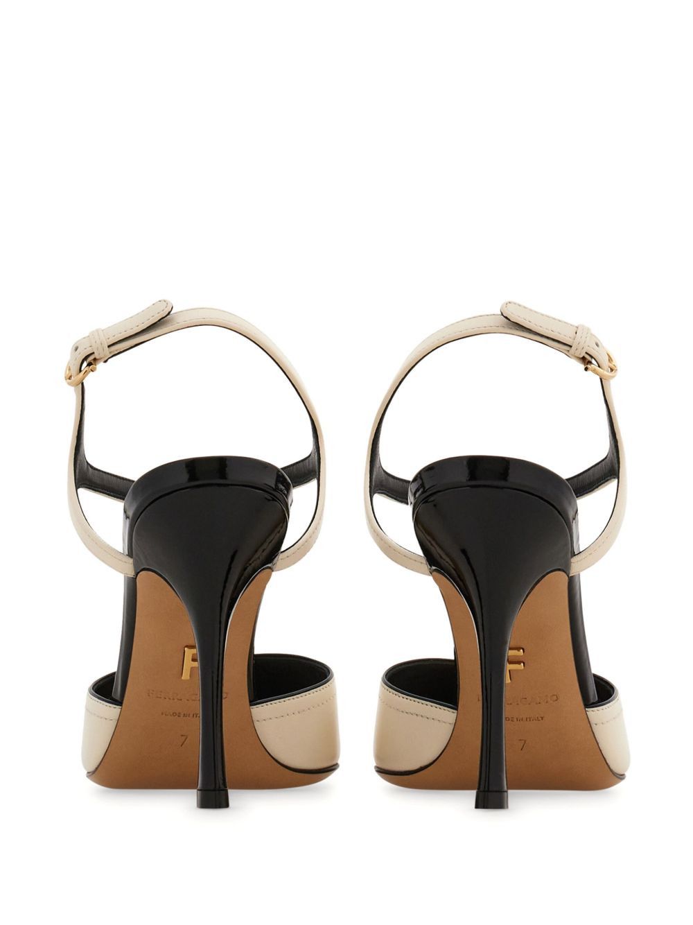 Salvatore Ferragamo Ferragamo contrasting inlays pumps SIZE 6 Size ONE SIZE - 4 Thumbnail