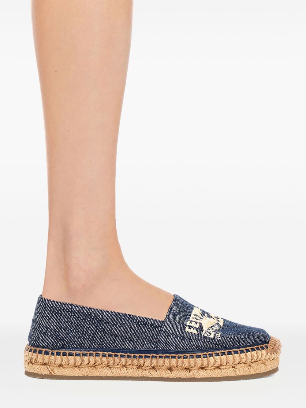 Salvatore Ferragamo Ferragamo Denim Espadrilles SIZE 5 Size ONE SIZE - 4 Thumbnail