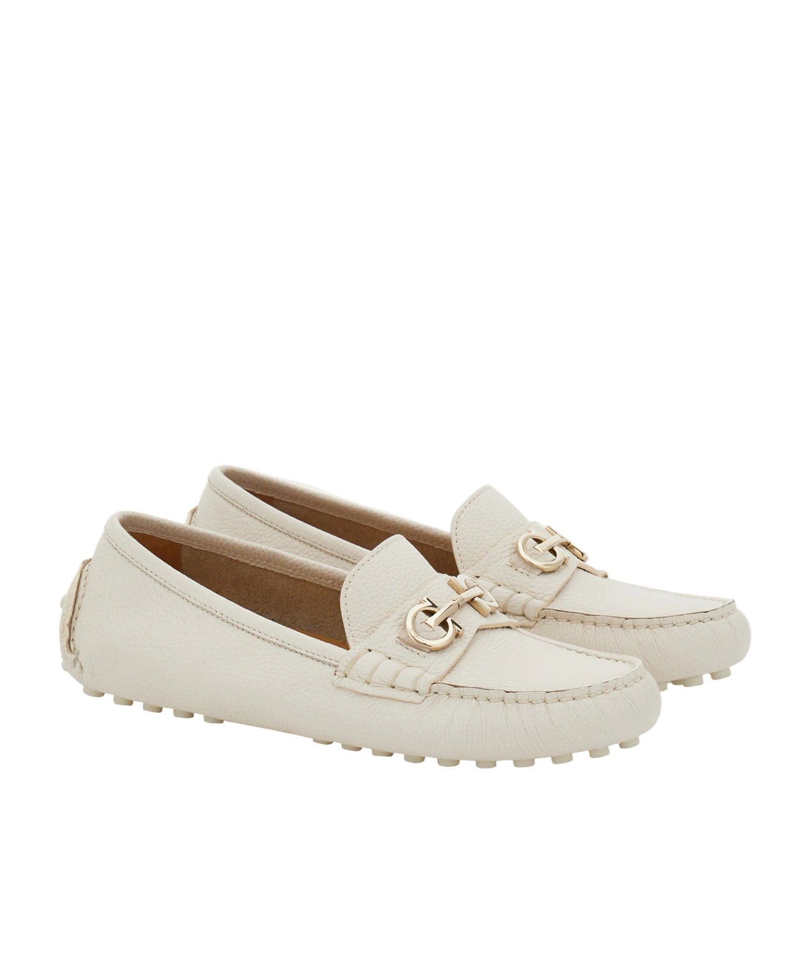 Salvatore Ferragamo Ferragamo Gancini Ornament Drivers SIZE 10 Size ONE SIZE - 2 Thumbnail