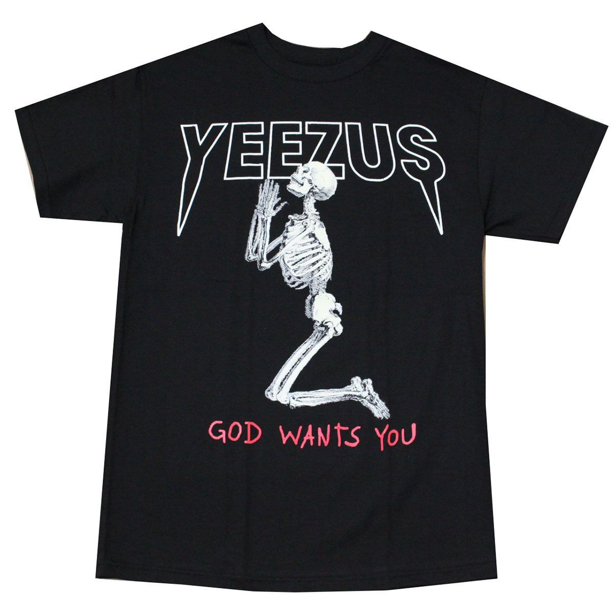 Rare Unique Yeezus X Praying Skeleton Shirt | Grailed