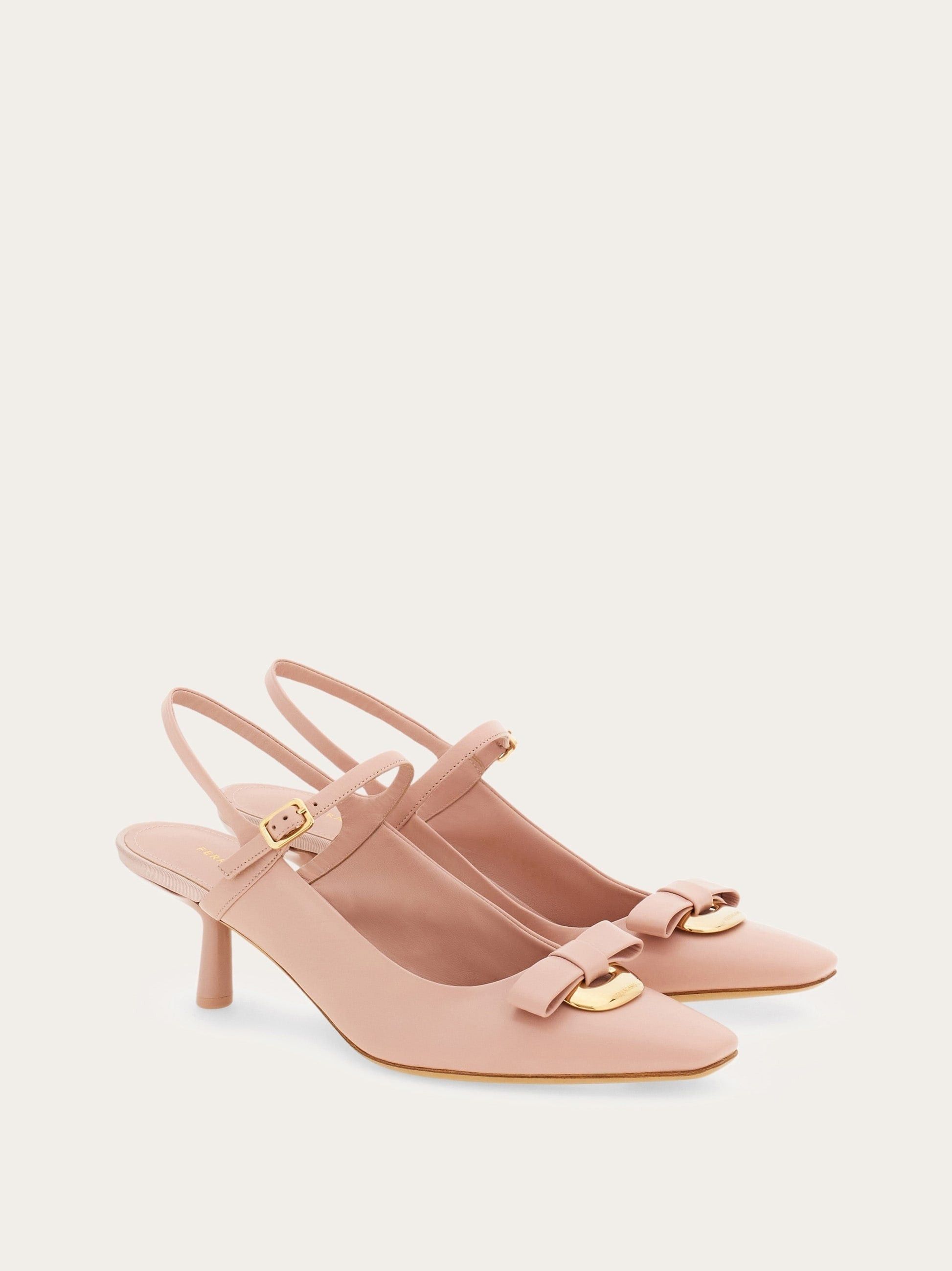 Salvatore Ferragamo Ferragamo Drop Bow Pumps SIZE 7.5 Size ONE SIZE - 2 Thumbnail