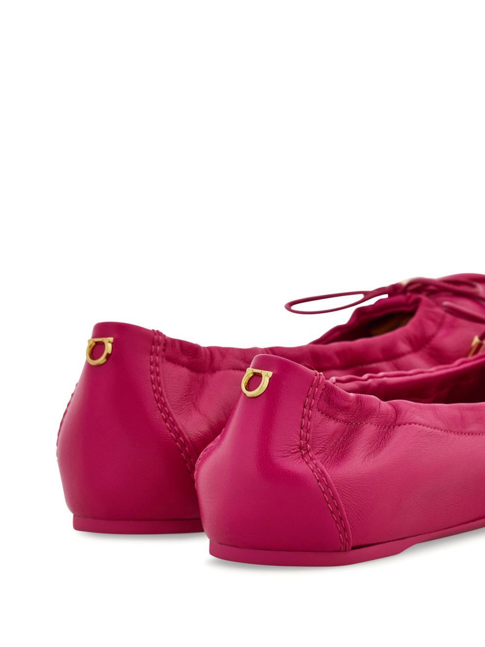 Salvatore Ferragamo Ferragamo Elasticated ballet Flats SIZE 7 Size ONE SIZE - 4 Thumbnail
