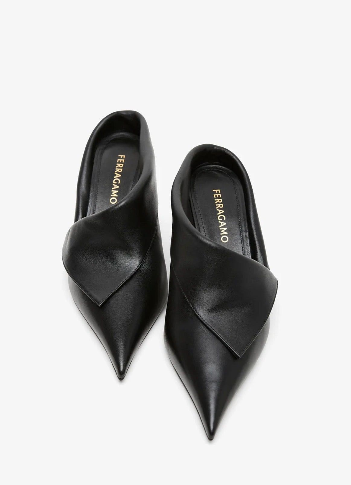Salvatore Ferragamo Ferragamo Eva Soft Mules SIZE 7.5 Size ONE SIZE - 2 Thumbnail