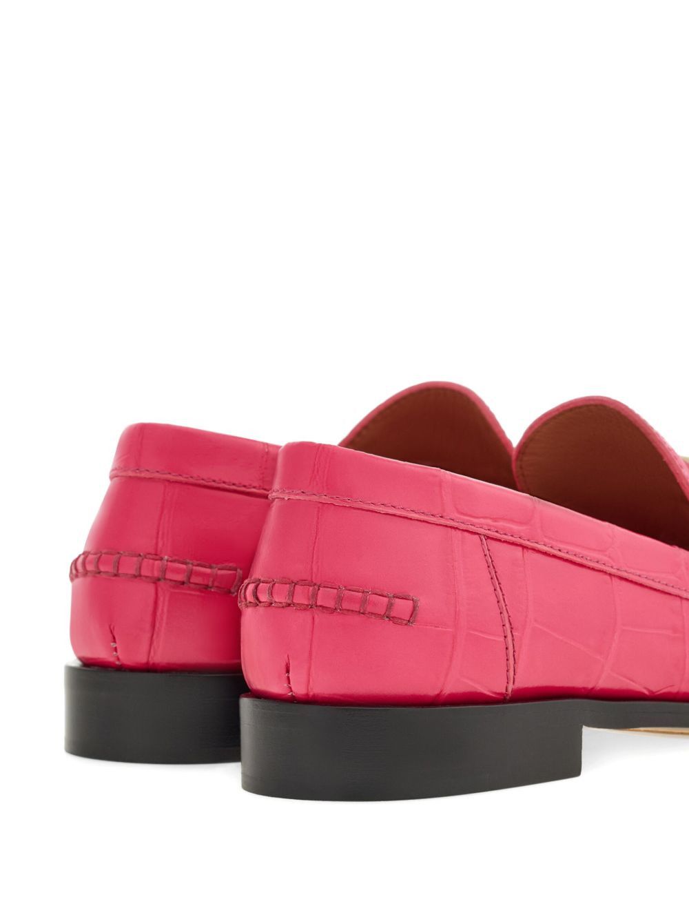 Salvatore Ferragamo Ferragamo F Buckle Loafers SIZE 8 Size ONE SIZE - 3 Thumbnail