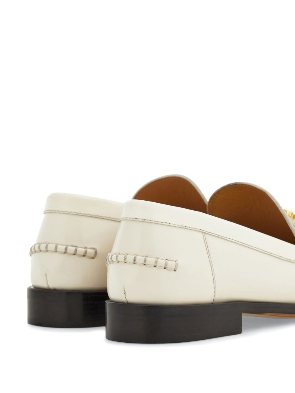 Salvatore Ferragamo Ferragamo F Buckle Loafers SIZE 9.5 Size ONE SIZE - 4 Thumbnail