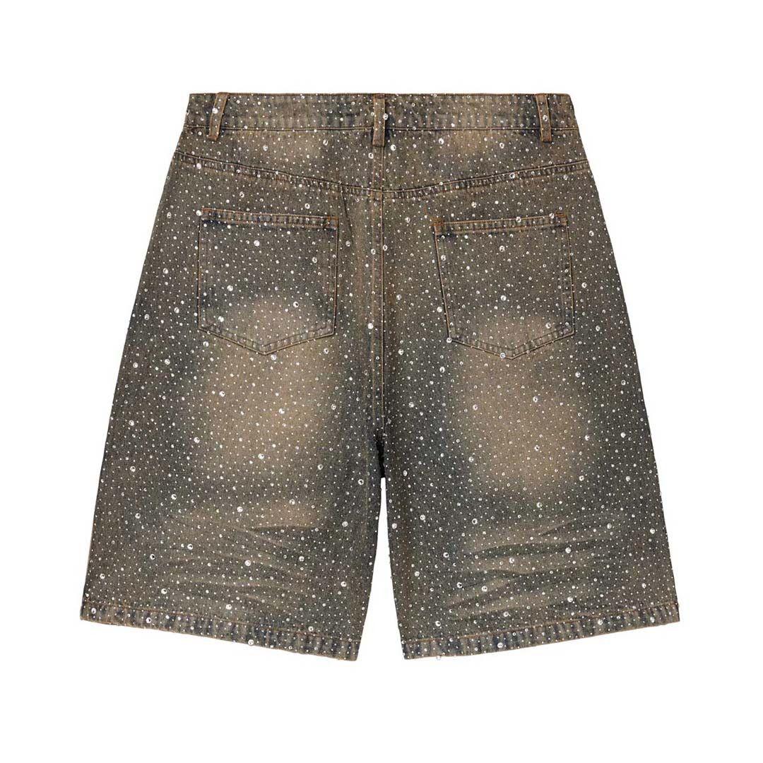 Vale Forever Rainstorm Jean Shorts Mid Wash Size 24" / US 00 / IT 34 - 2 Thumbnail
