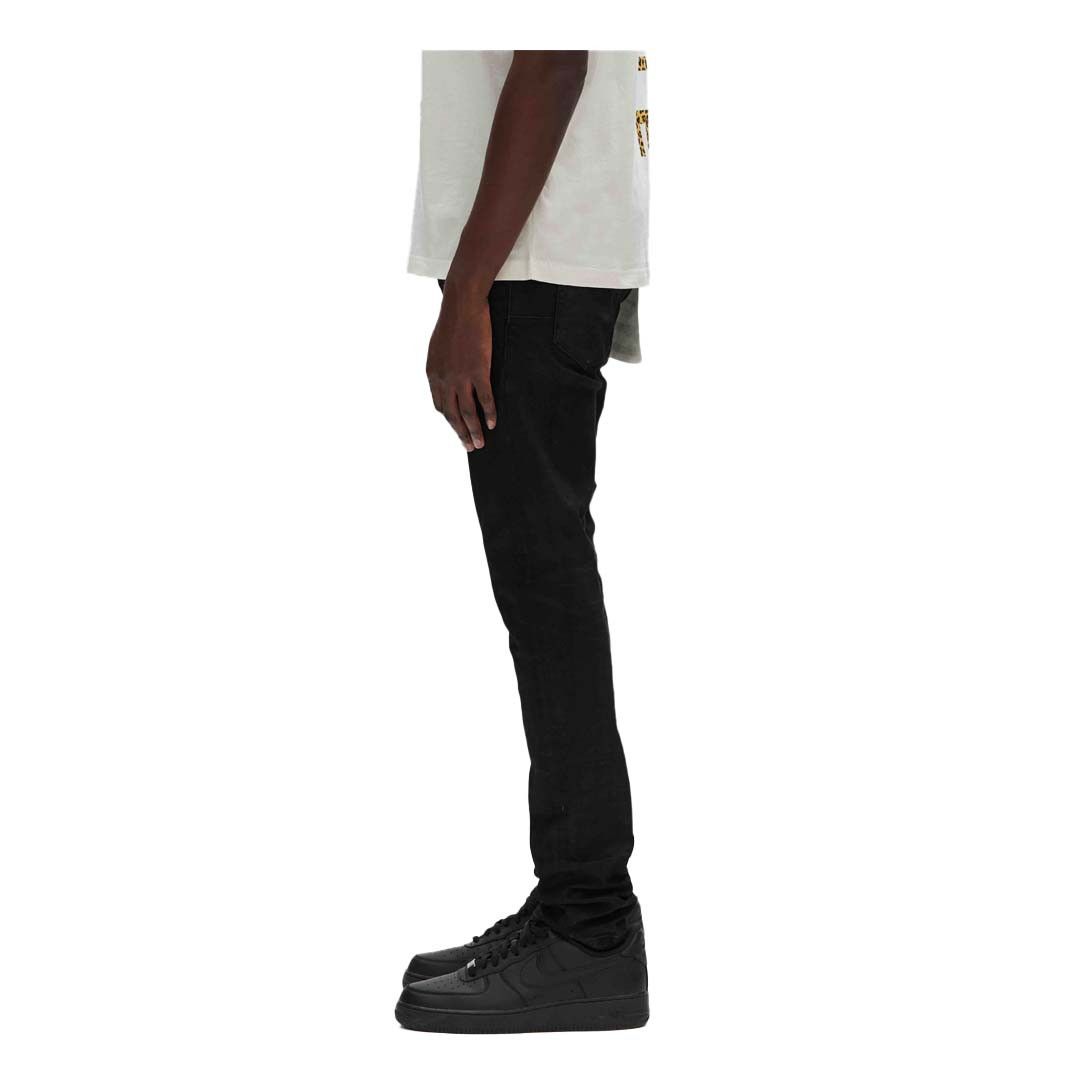 Purple Brand Black Resin 3/D Denim Jeans Size 26" / US 2 / IT 38 - 5 Thumbnail