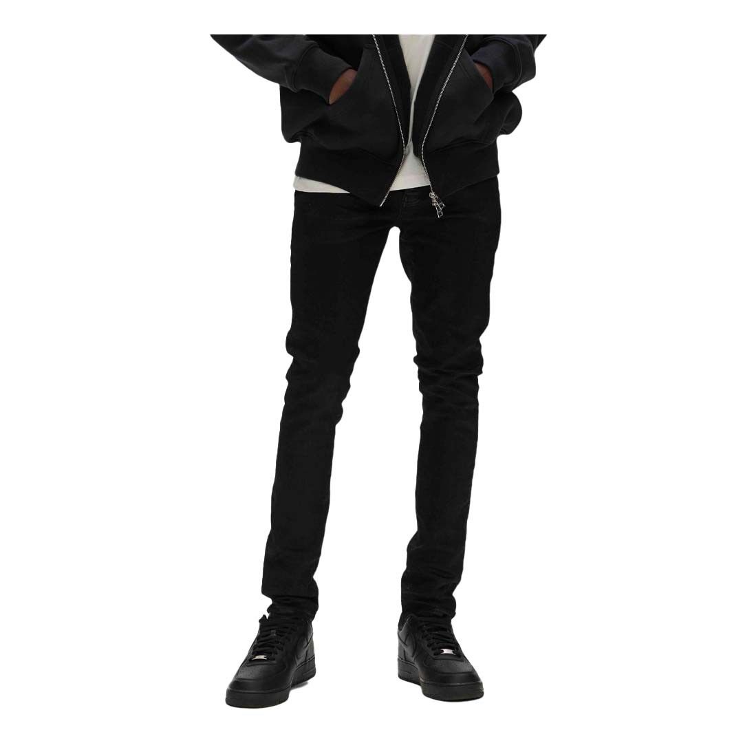 Purple Brand Black Resin 3/D Denim Jeans Size 26" / US 2 / IT 38 - 4 Thumbnail