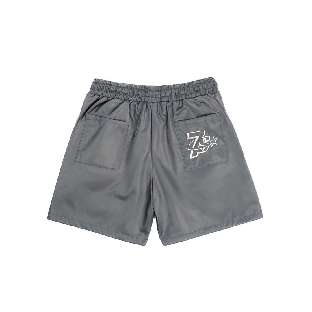TRIPLE SEVENS Nylon Snap Shorts Size 40" / US 18 - 2 Thumbnail