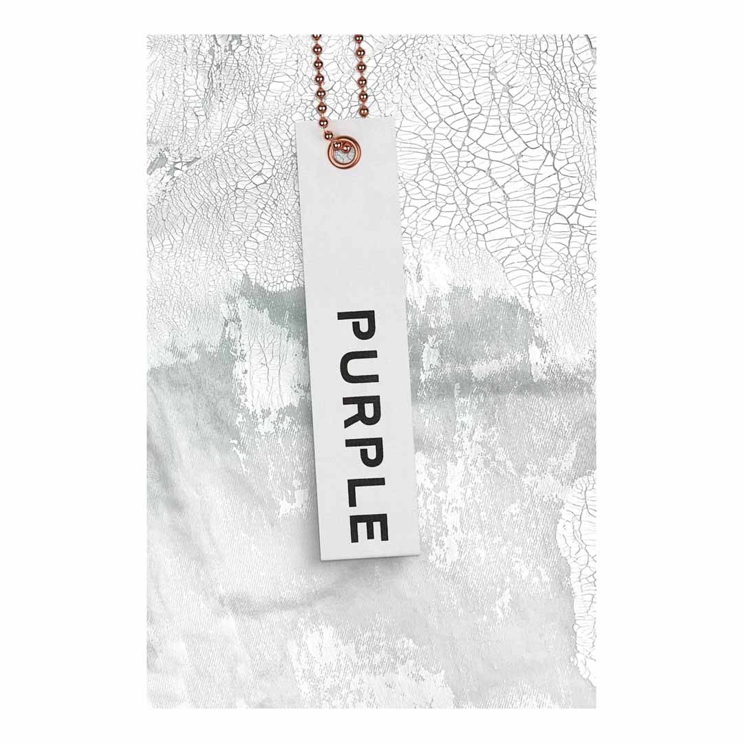 Purple Brand Faded Ecru Crackle Jeans Size 26" / US 2 / IT 38 - 3 Thumbnail