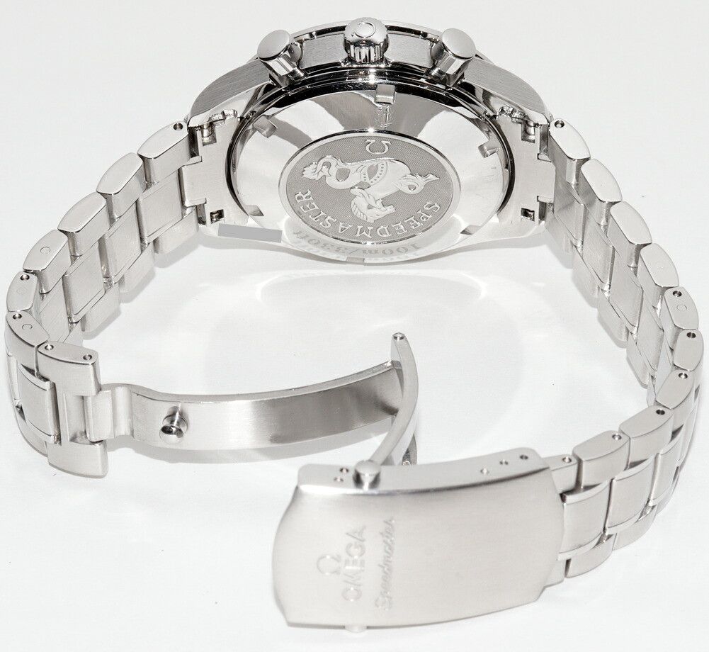 Omega Omega Omega Black Gray Dial Speedmaster Date Watch 323.30.40.40.06.001 Metal Automatic 323.30.40.40.06.001 DUTY FREE for USA Size ONE SIZE - 2 Thumbnail