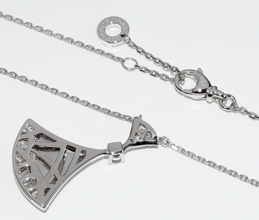 Bvlgari Bvlgari Bvlgari 18K White Gold Diva's Dream Pendant Necklace Metal Necklace DUTY FREE for USA Size ONE SIZE - 4 Thumbnail