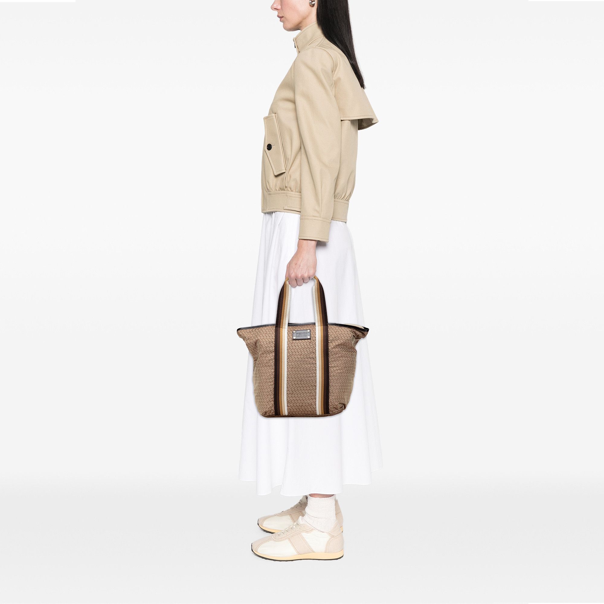 Fendi Fendi Micro Zucchino Nylon Tote Size ONE SIZE - 10 Thumbnail