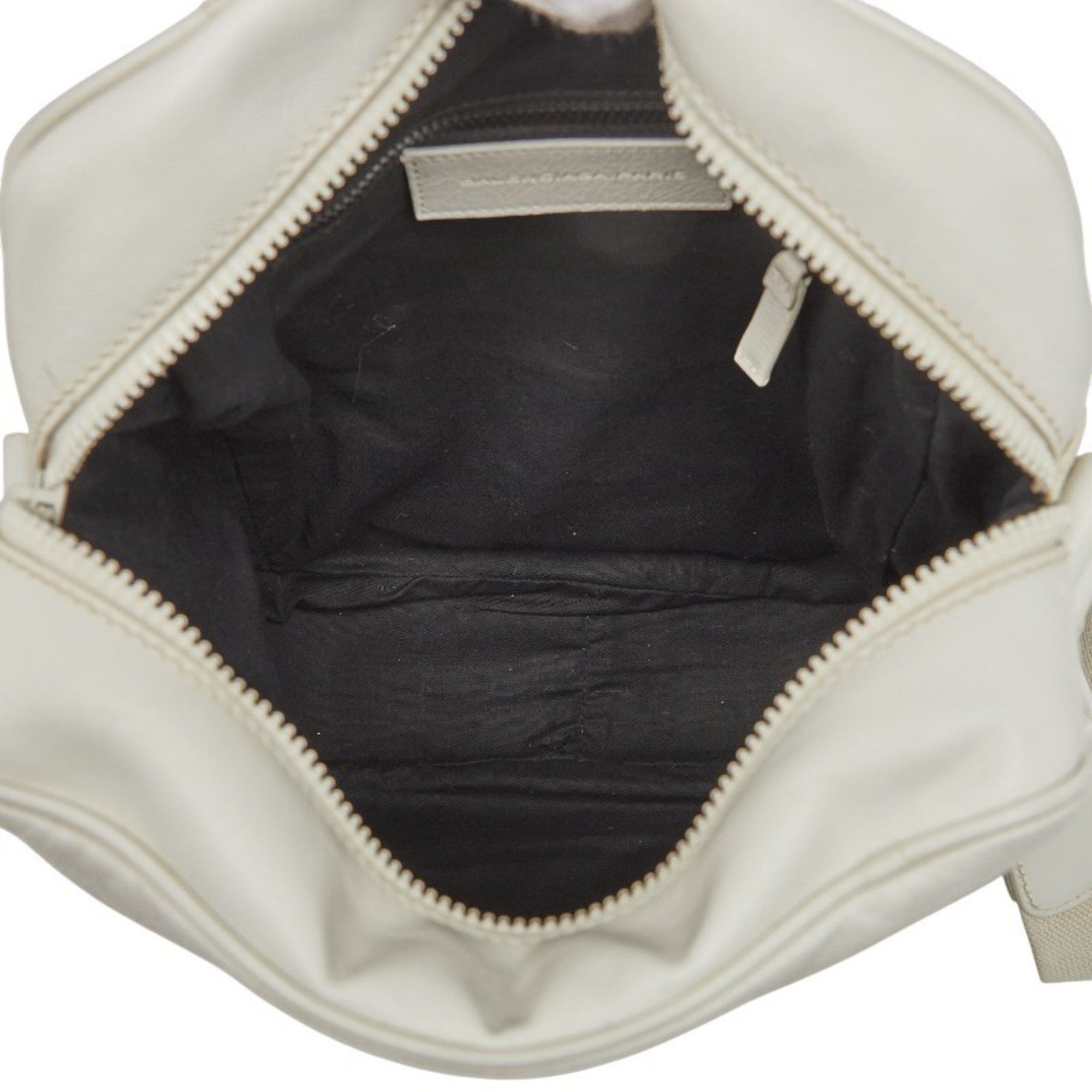 Balenciaga Balenciaga Reporter Crossbody Shoulder Bag 272862 White Leather Women's BALENCIAGA Size ONE SIZE - 9 Thumbnail