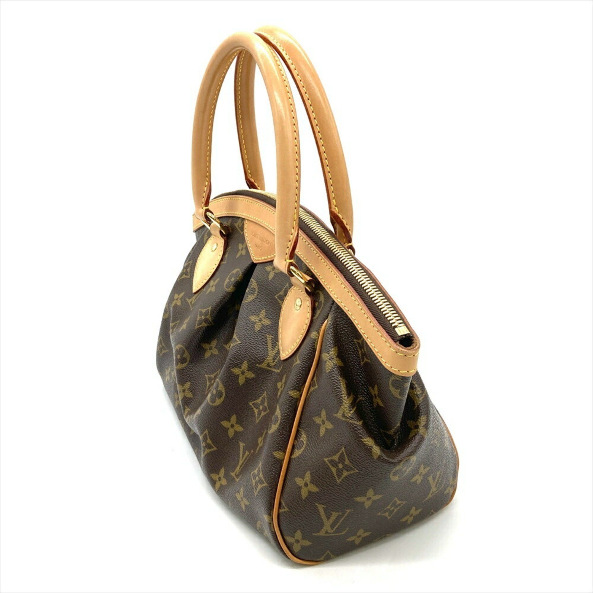 Louis Vuitton Louis Vuitton Tivoli PM Handbag Monogram Canvas M40143 Brown VI4131 Women's Size ONE SIZE - 3 Thumbnail