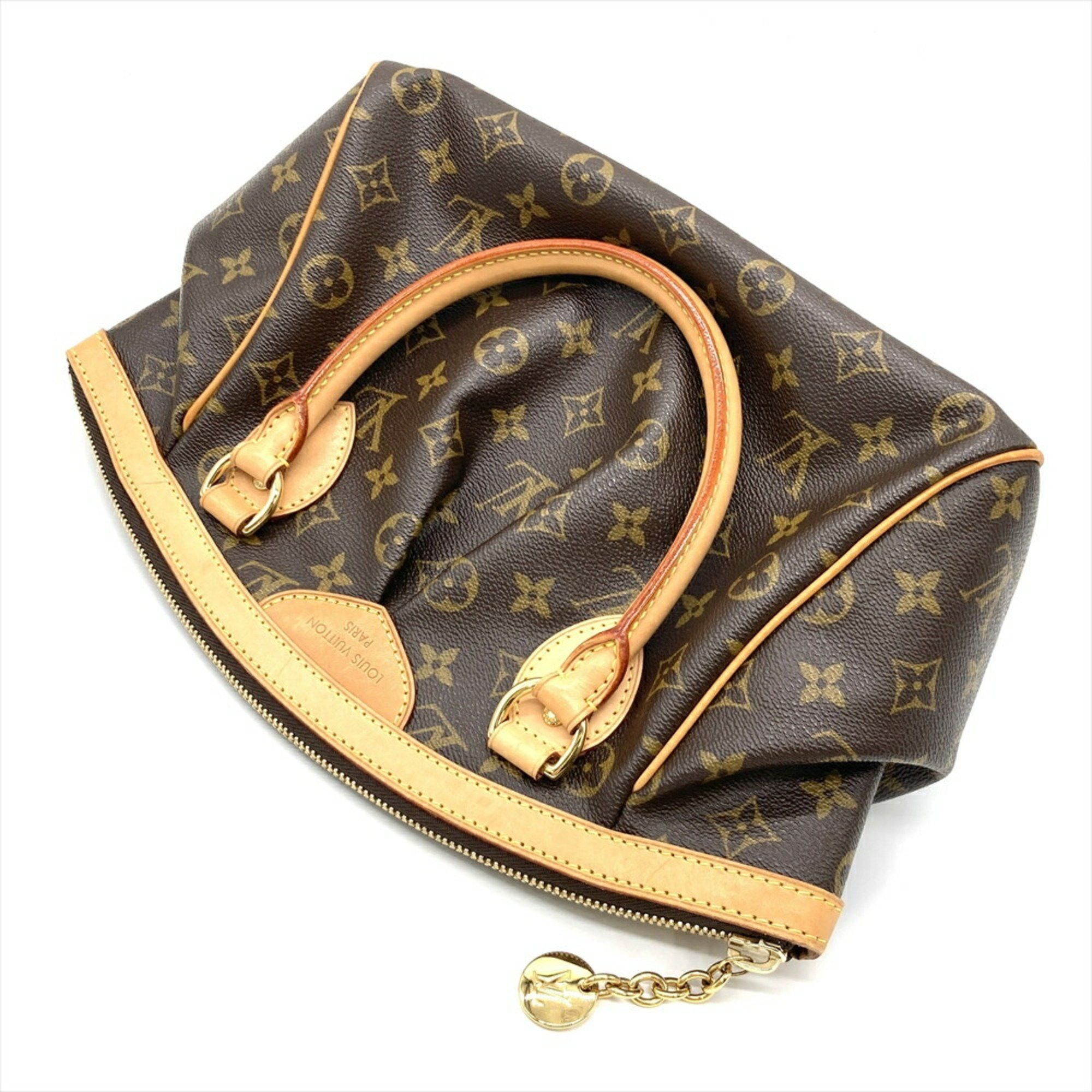 Louis Vuitton Louis Vuitton Tivoli PM Handbag Monogram Canvas M40143 Brown VI4131 Women's Size ONE SIZE - 4 Thumbnail