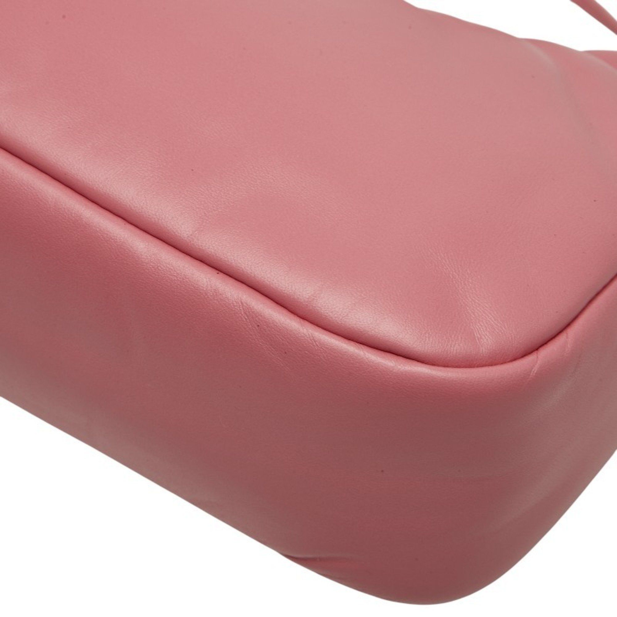 Prada Prada Re-Edition 2005 Chain Handbag/Shoulder Bag 2WAY 1BH204 Pink Leather Women's PRADA Size ONE SIZE - 6 Thumbnail