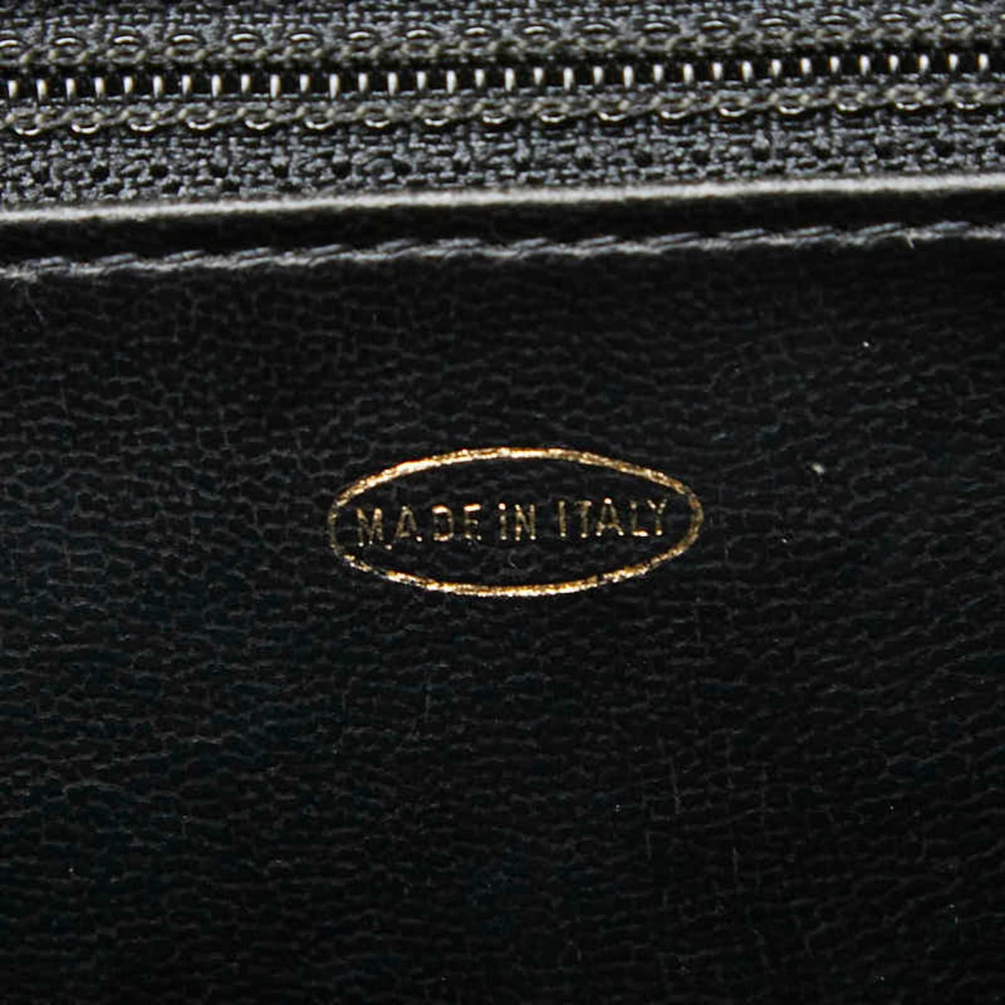 Chanel CHANEL Bicolore Vanity Bag Shoulder 2-Way Black Lambskin Women's Size ONE SIZE - 11 Thumbnail