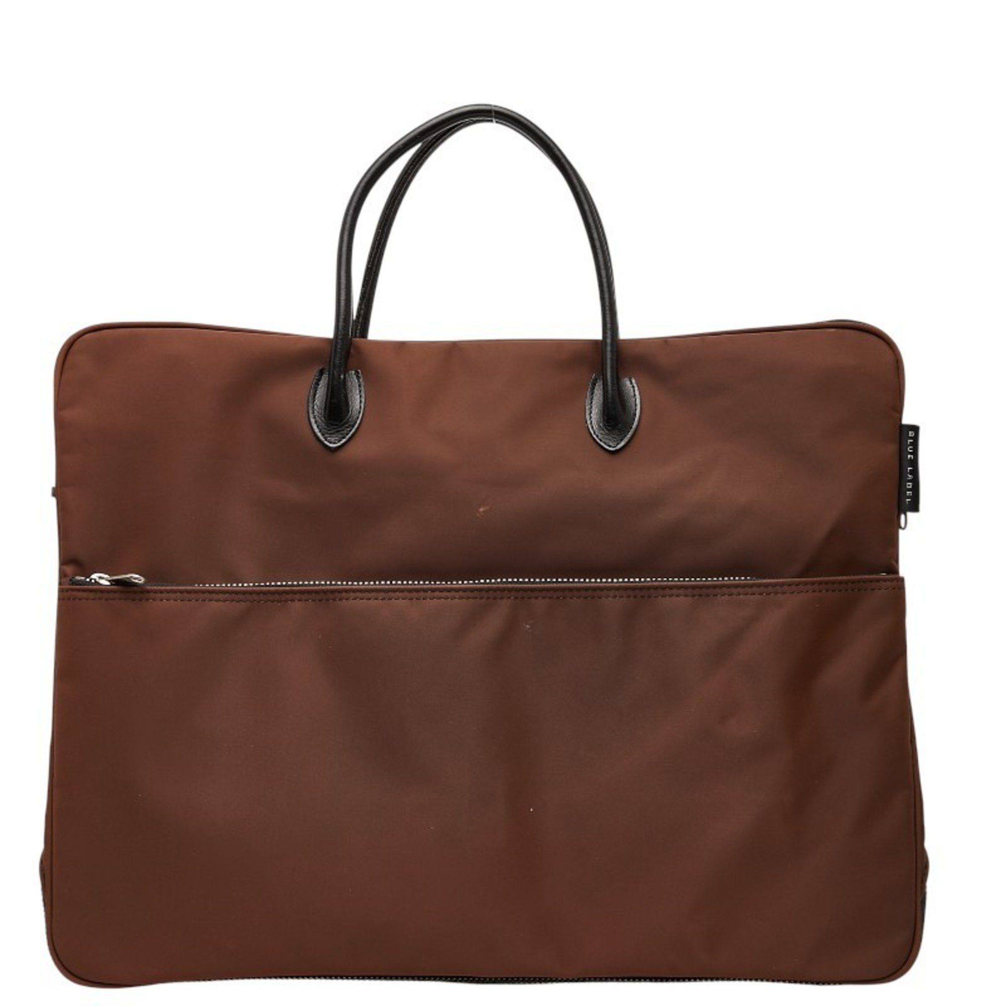 Burberry Burberry Nova Check Handbag in Beige and Brown Nylon Leather for Women. Size ONE SIZE - 4 Thumbnail