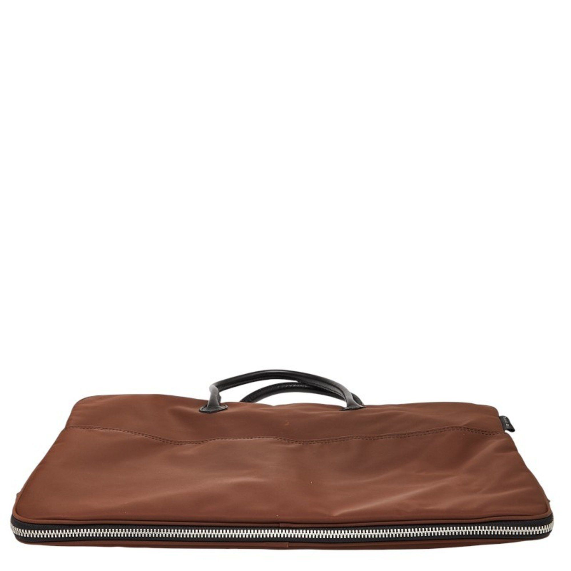 Burberry Burberry Nova Check Handbag in Beige and Brown Nylon Leather for Women. Size ONE SIZE - 6 Thumbnail