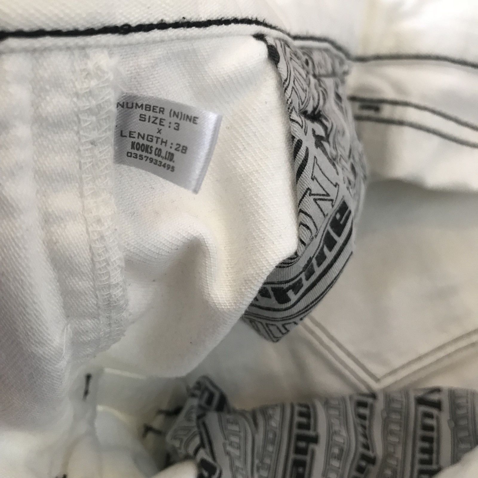 Number (N)ine Number Nine ss02 modern age poem Patchwork Pants Size US 30 / EU 46 - 5 Thumbnail