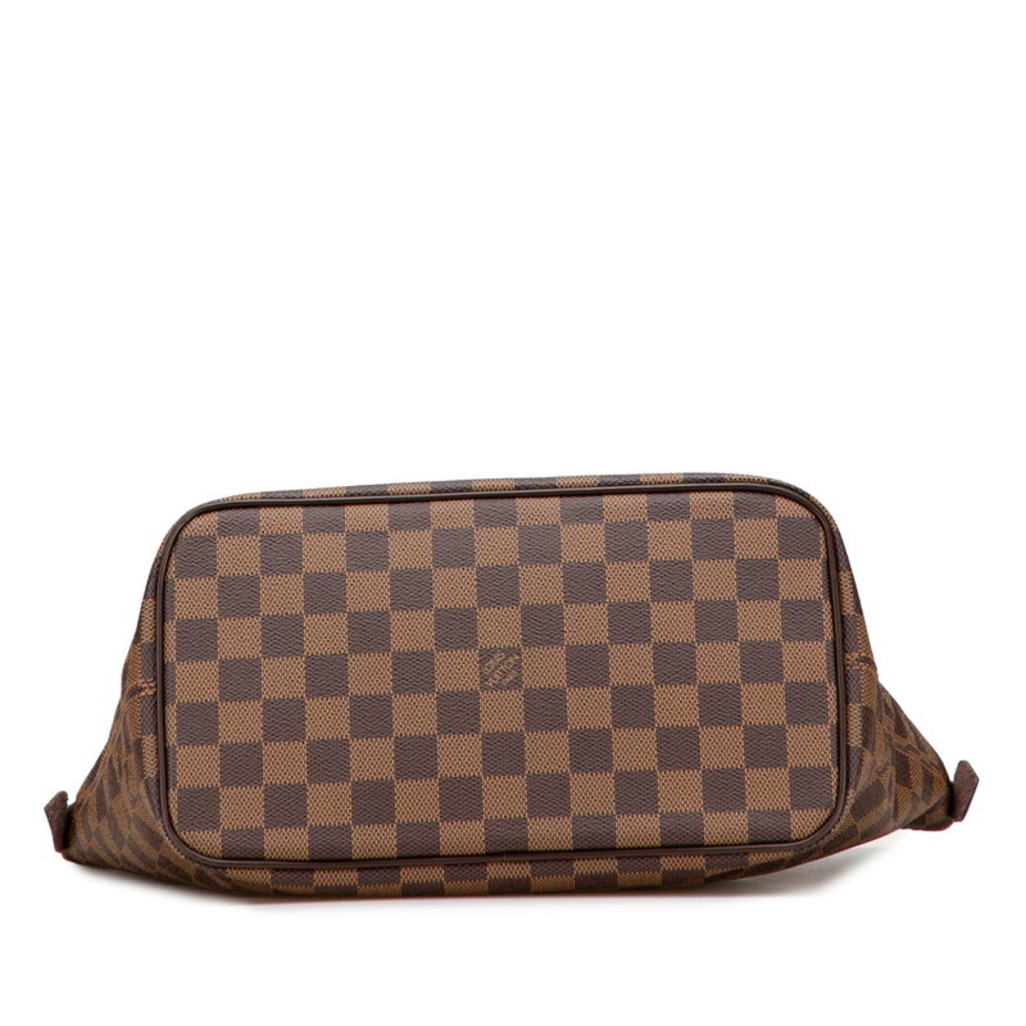 Louis Vuitton Louis Vuitton Damier Saleya PM Handbag Tote Bag N51183 Brown Leather Women's LOUIS VUITTON Size ONE SIZE - 3 Thumbnail