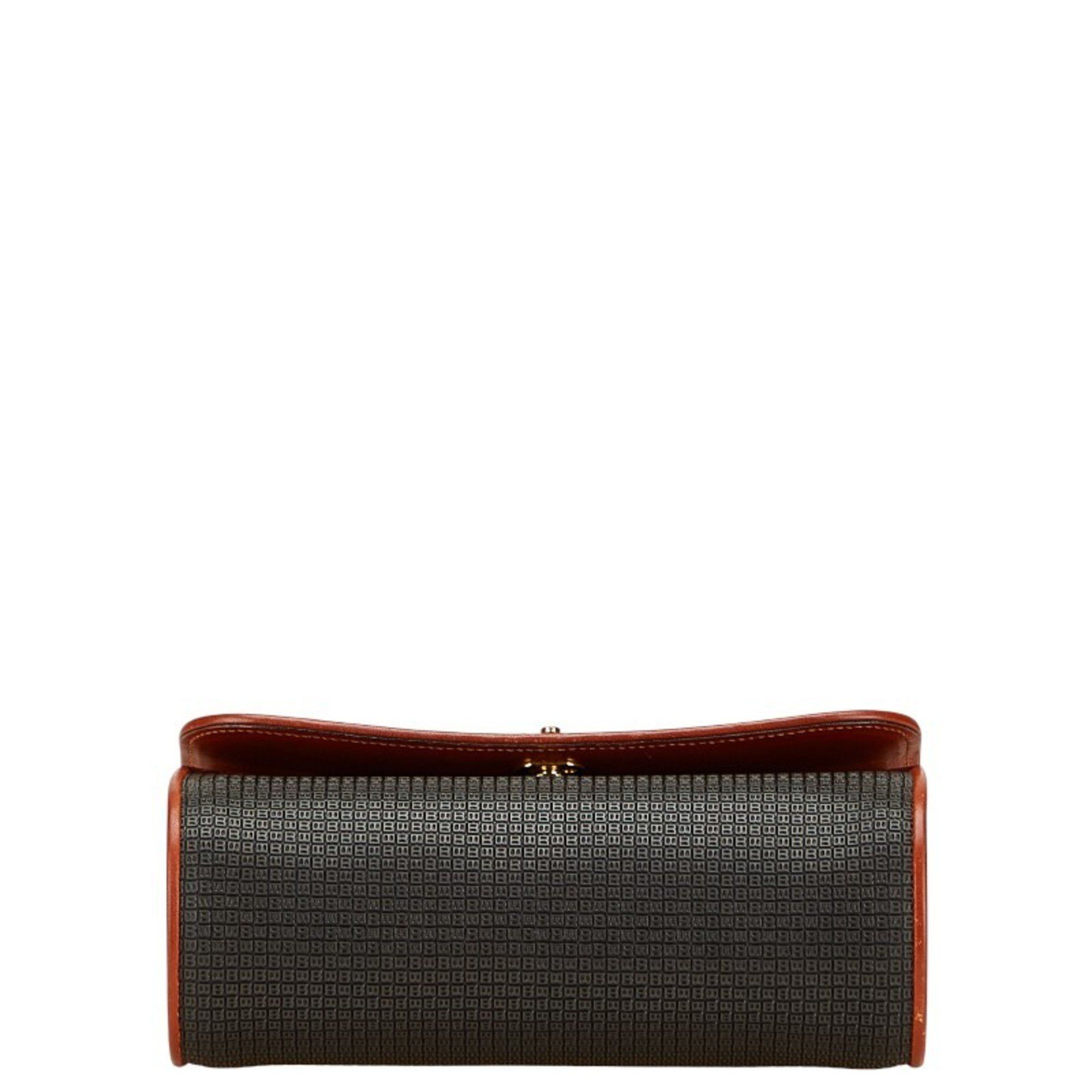 Bally Bally B Logo Crossbody Shoulder Bag in Black and Brown Leather for Women Size ONE SIZE - 3 Thumbnail