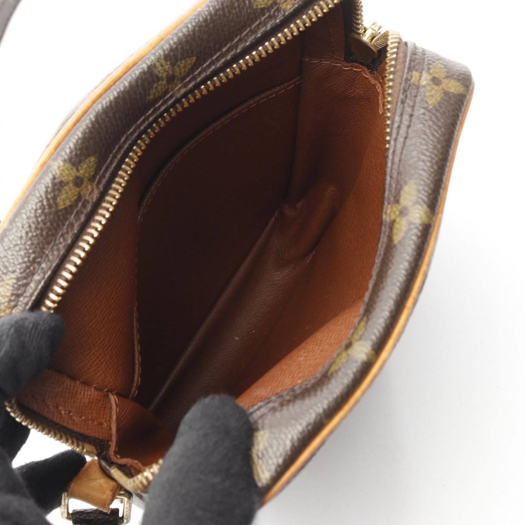 Louis Vuitton Louis Vuitton Louis Vuitton Danube Monogram Coated Canvas Shoulder Bag Canvas Shoulder Bag M45266 DUTY FREE for USA Size ONE SIZE - 3 Thumbnail