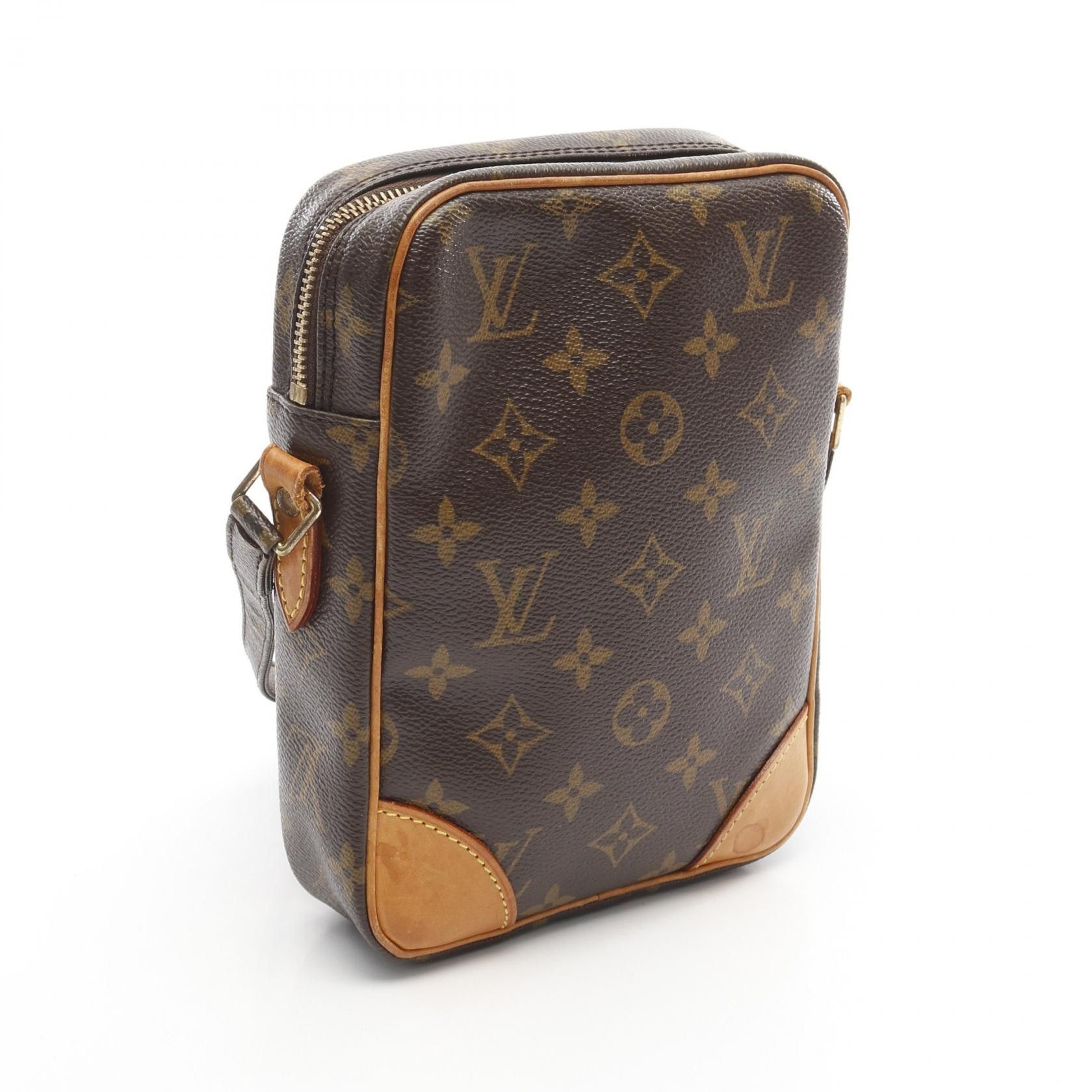 Louis Vuitton Louis Vuitton Louis Vuitton Danube Monogram Coated Canvas Shoulder Bag Canvas Shoulder Bag M45266 DUTY FREE for USA Size ONE SIZE - 2 Thumbnail