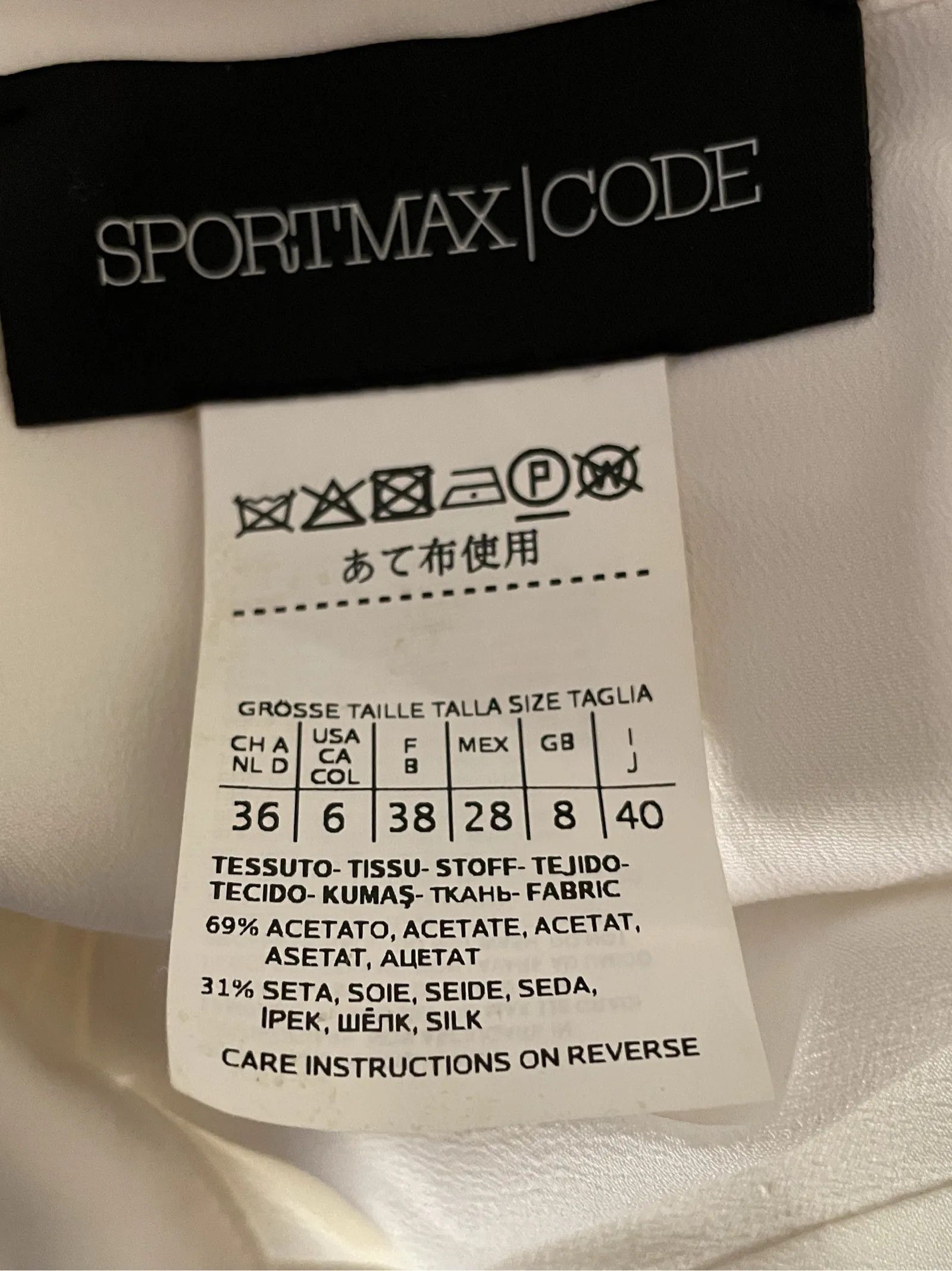 Sportmax Sportmax Blouse Size S / US 4 / IT 40 - 3 Thumbnail