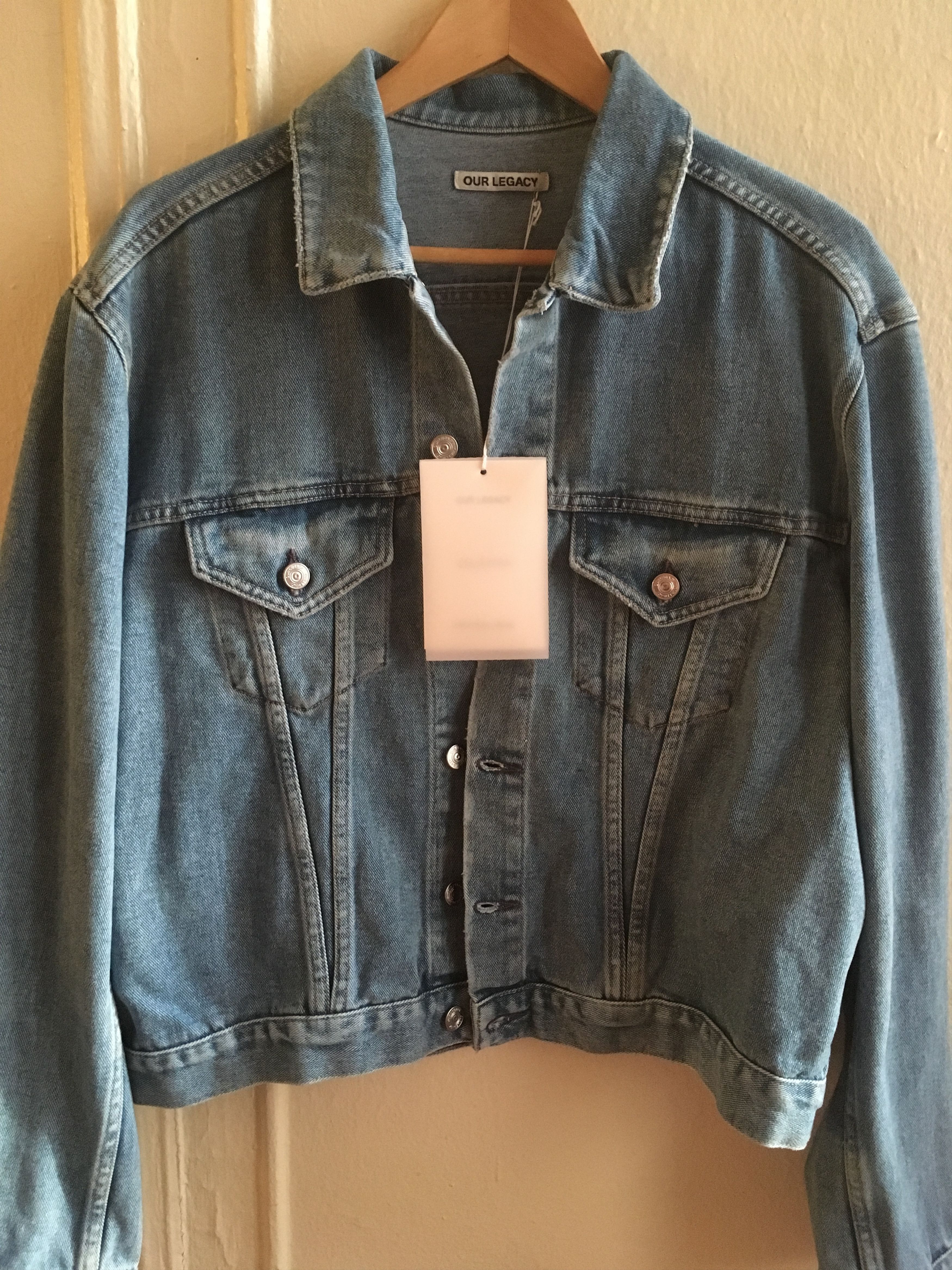 Our legacy mudride denim hot sale jacket