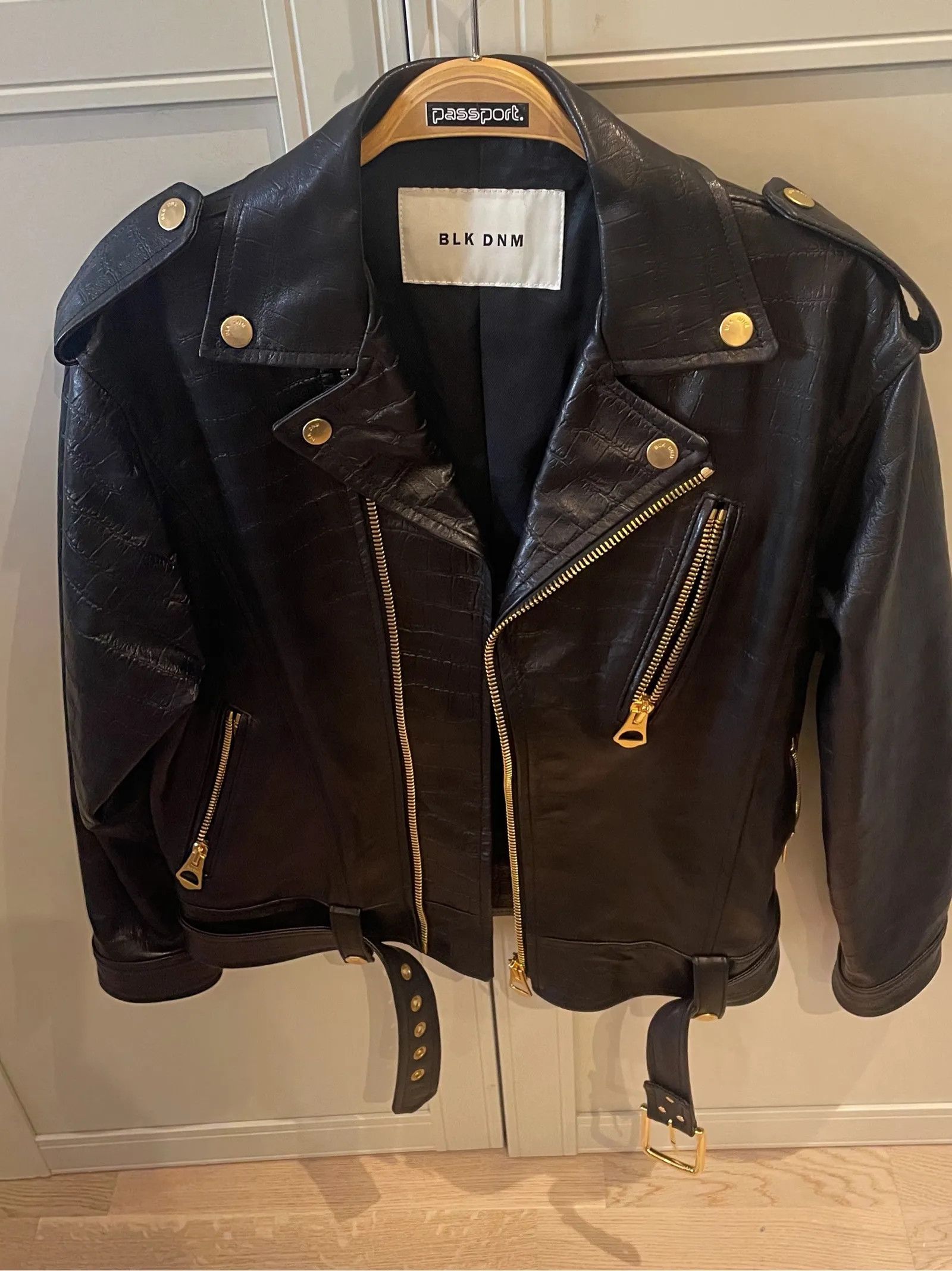 Blk Dnm Blk Dnm Leather Jacket Size S / US 4 / IT 40 - 5 Thumbnail