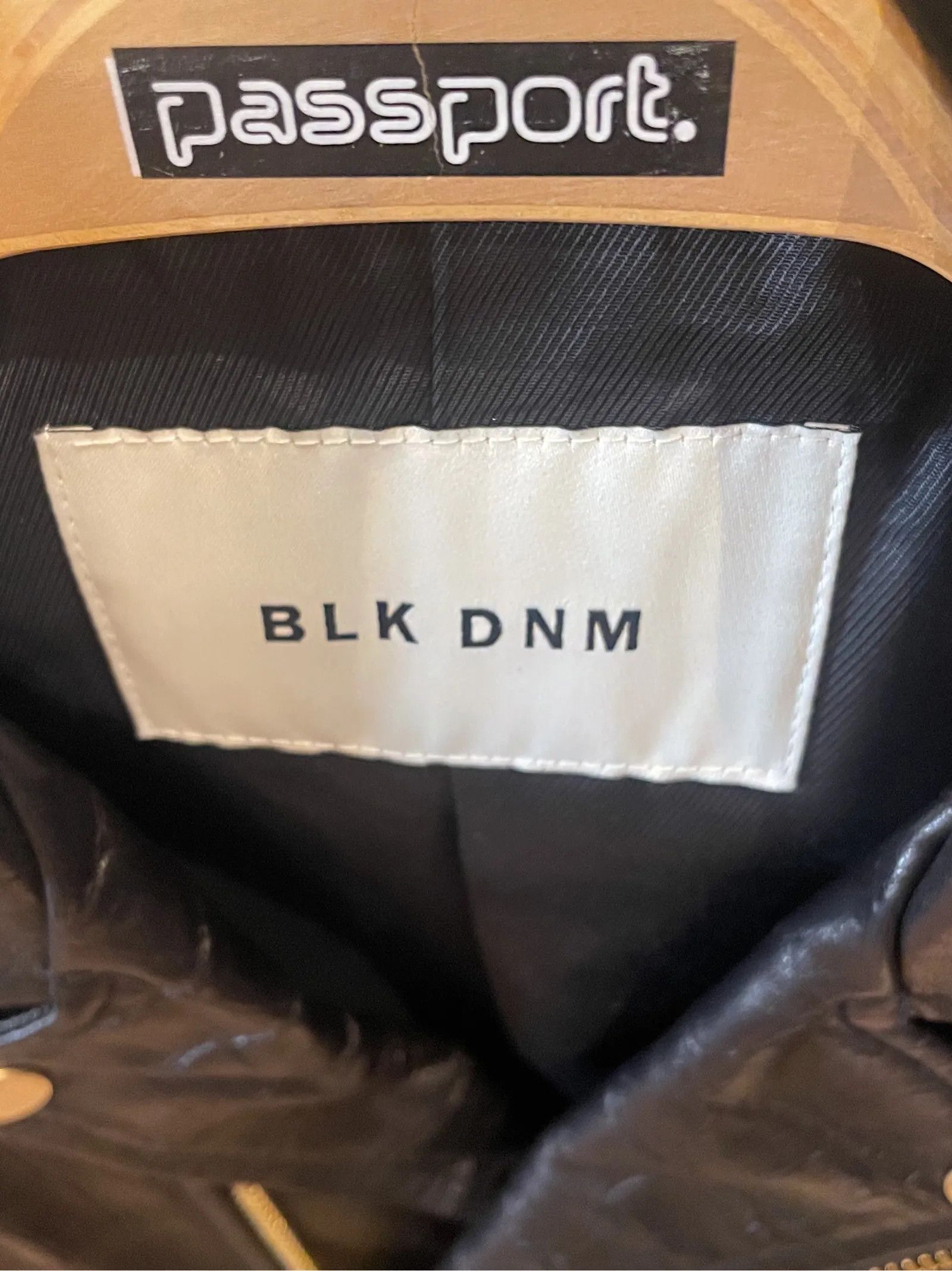Blk Dnm Blk Dnm Leather Jacket Size S / US 4 / IT 40 - 3 Thumbnail
