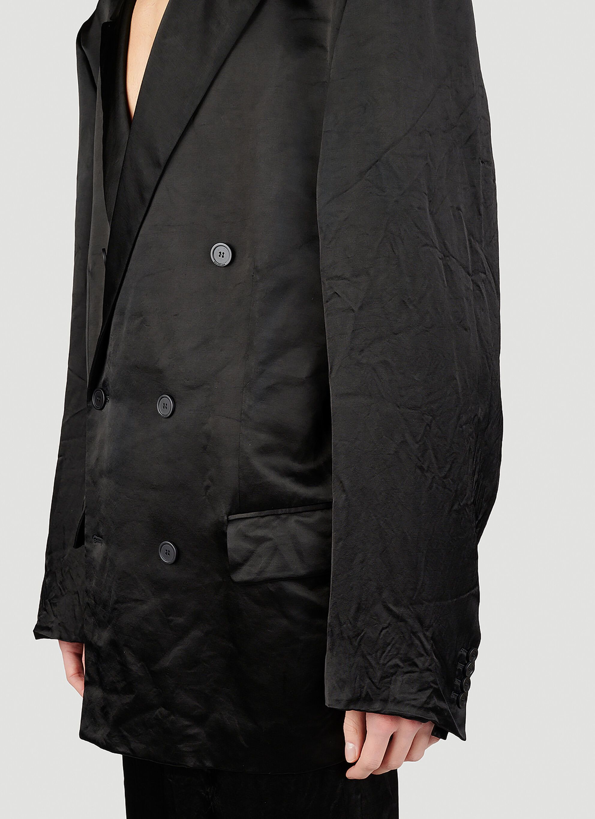 Balenciaga Steroid Double Breast Blazer Size US XS / EU 42 / 0 - 5 Thumbnail