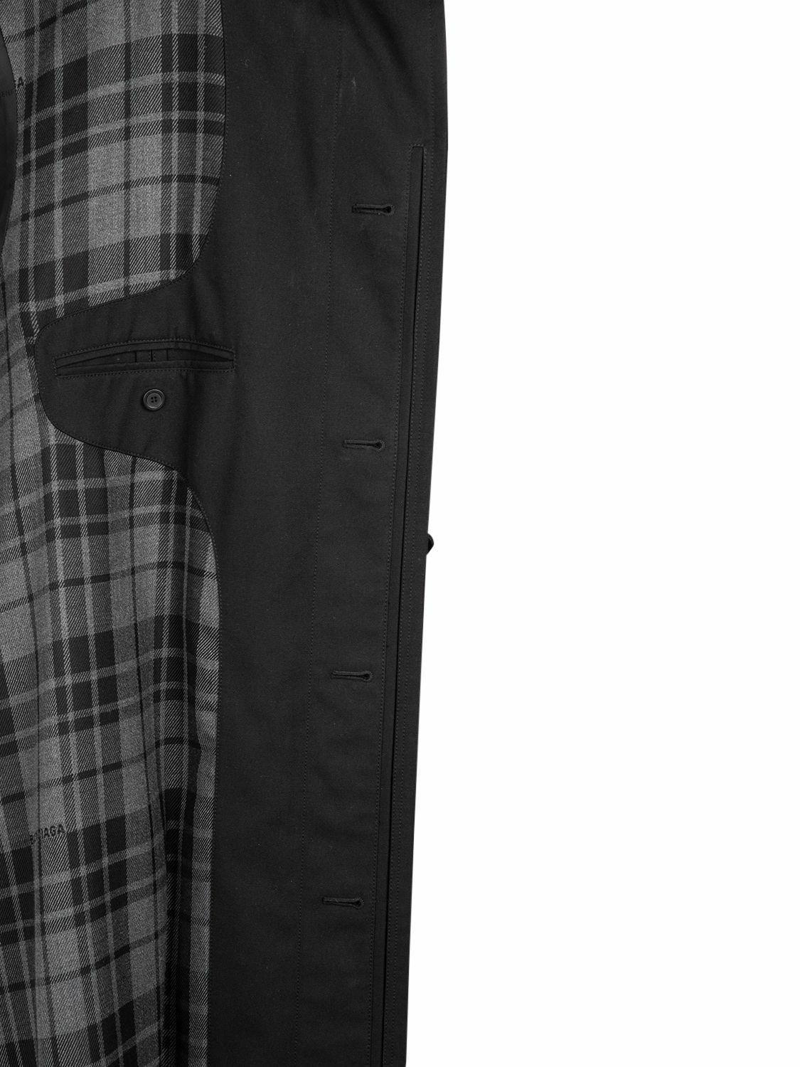 Balenciaga $4.3K VALUE Wool Blend Raglan Carcoat Size US XS / EU 42 / 0 - 4 Thumbnail